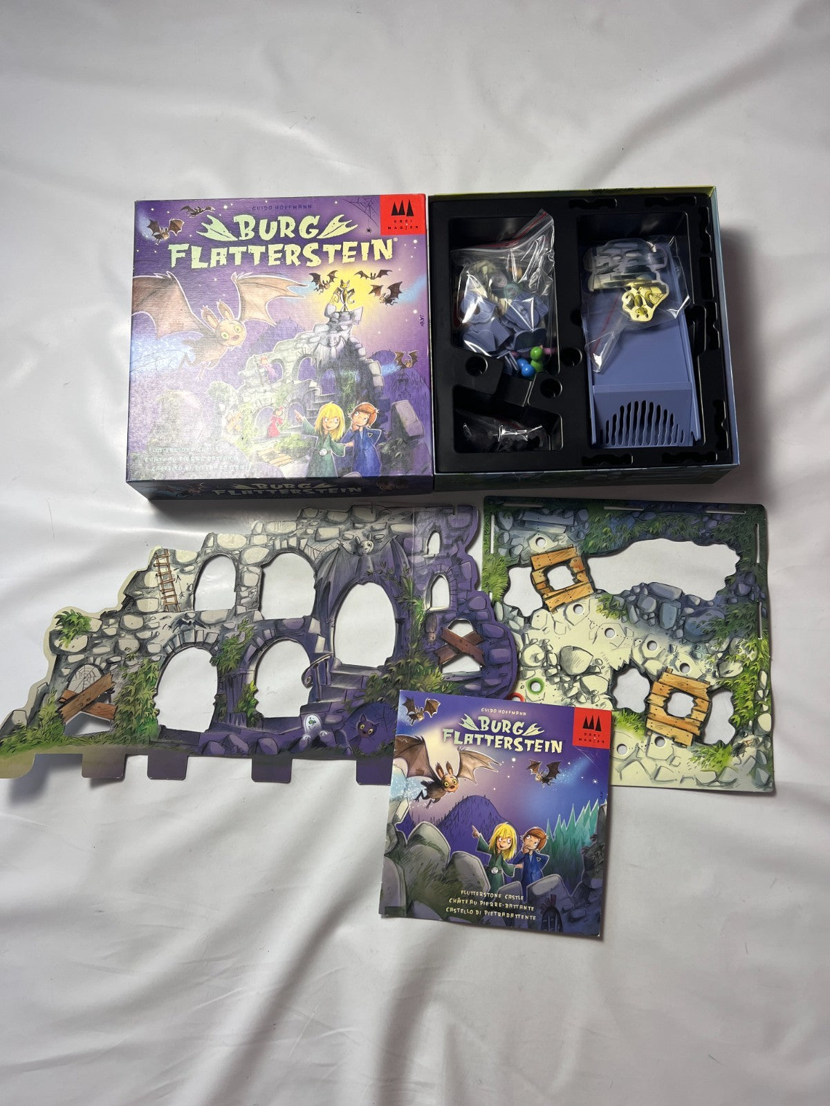 Burg Flatterstein Drei Magier Spiele Brettspiel  Vollständig - Ansicht 2
