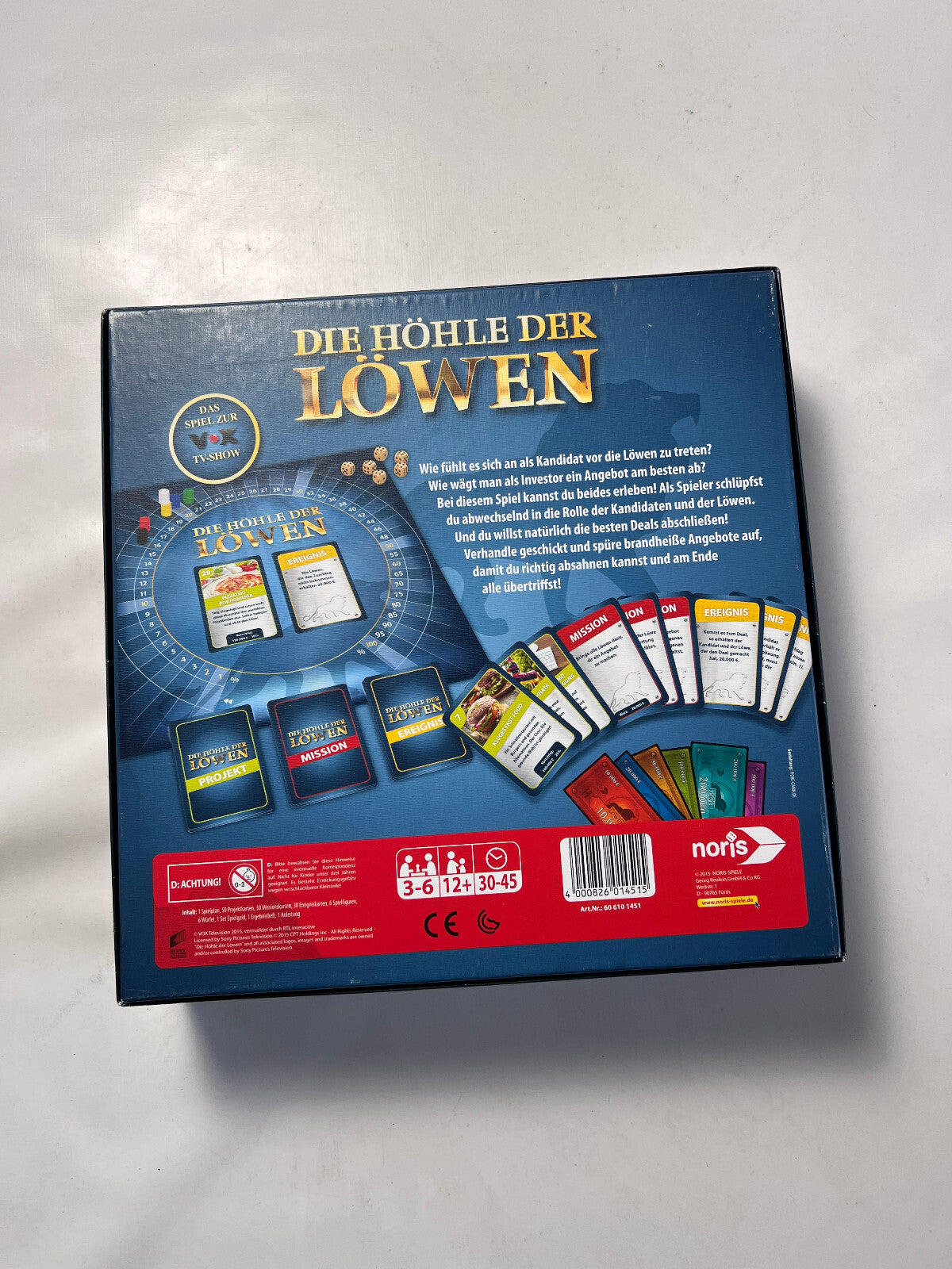 Detailfoto 8 – SKU A5337 – Gesellschaftsspiel gebraucht bei Brettspielimperium