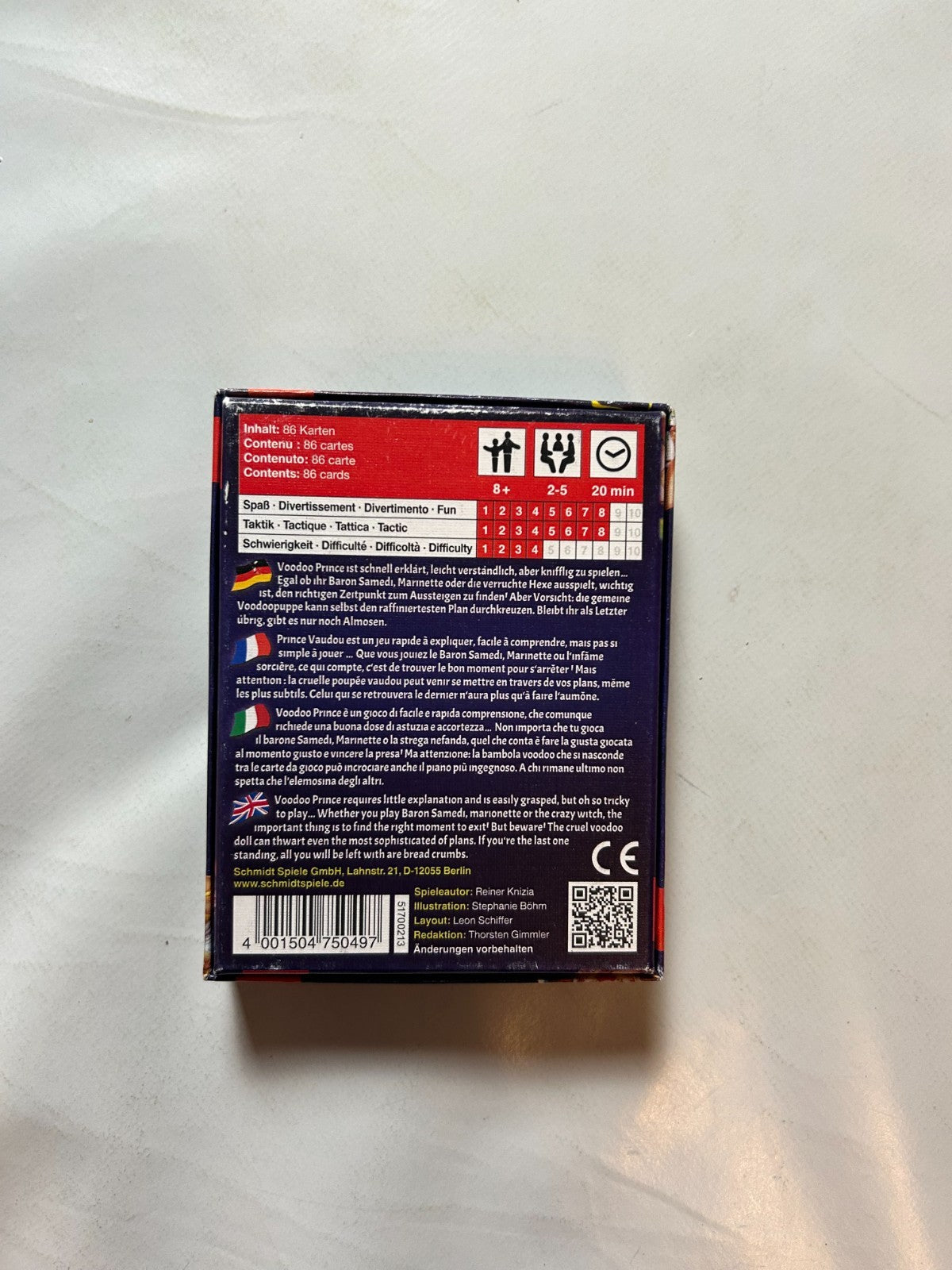 Detailfoto 9 – SKU A11964 – Kartenspiel gebraucht bei Brettspielimperium