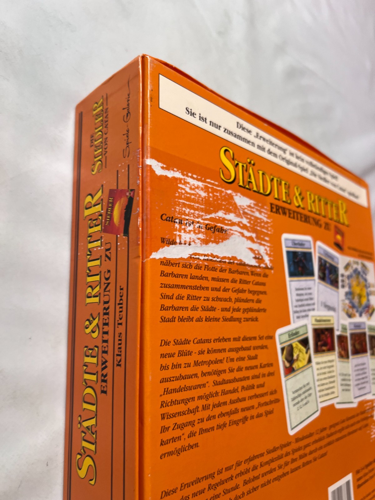 Die Siedler von Catan Städte und Ritter Erweiterung HOLZ  Vollständig - Ansicht 11