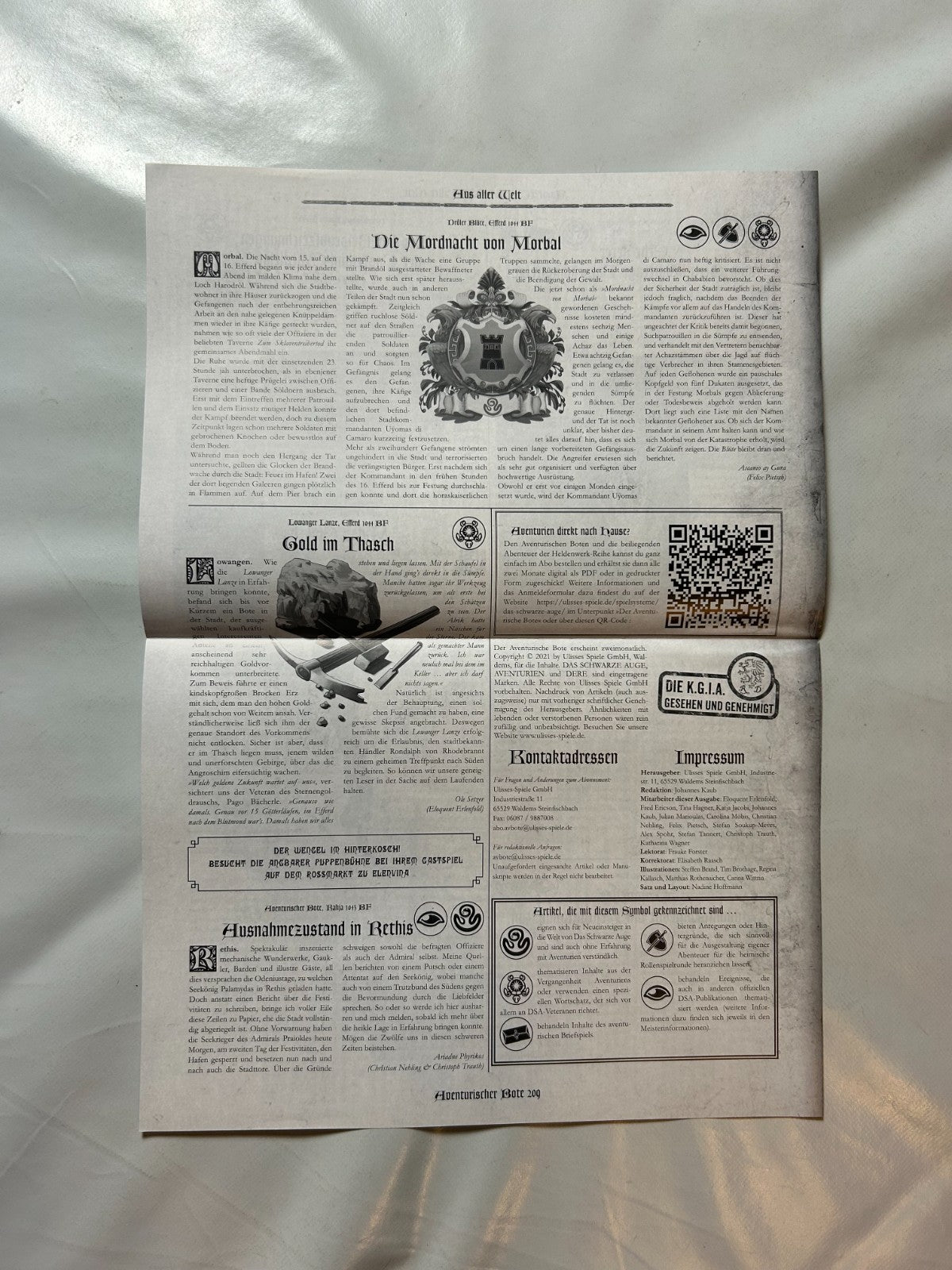 Detailfoto 6 – SKU A11826 – Rollenspiel-Buch gebraucht bei Brettspielimperium