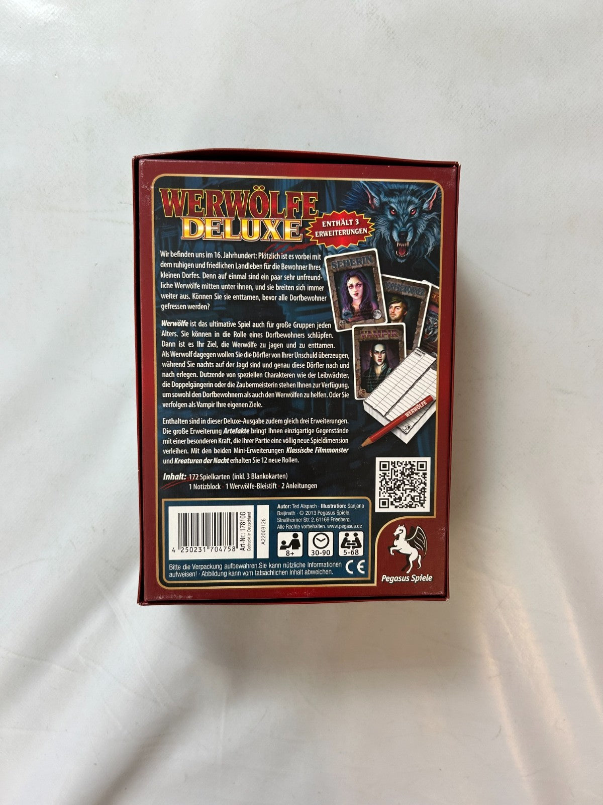 Werwölfe DeLuxe bis 68 Spieler - Pegasus - Vollständig - Ansicht 9