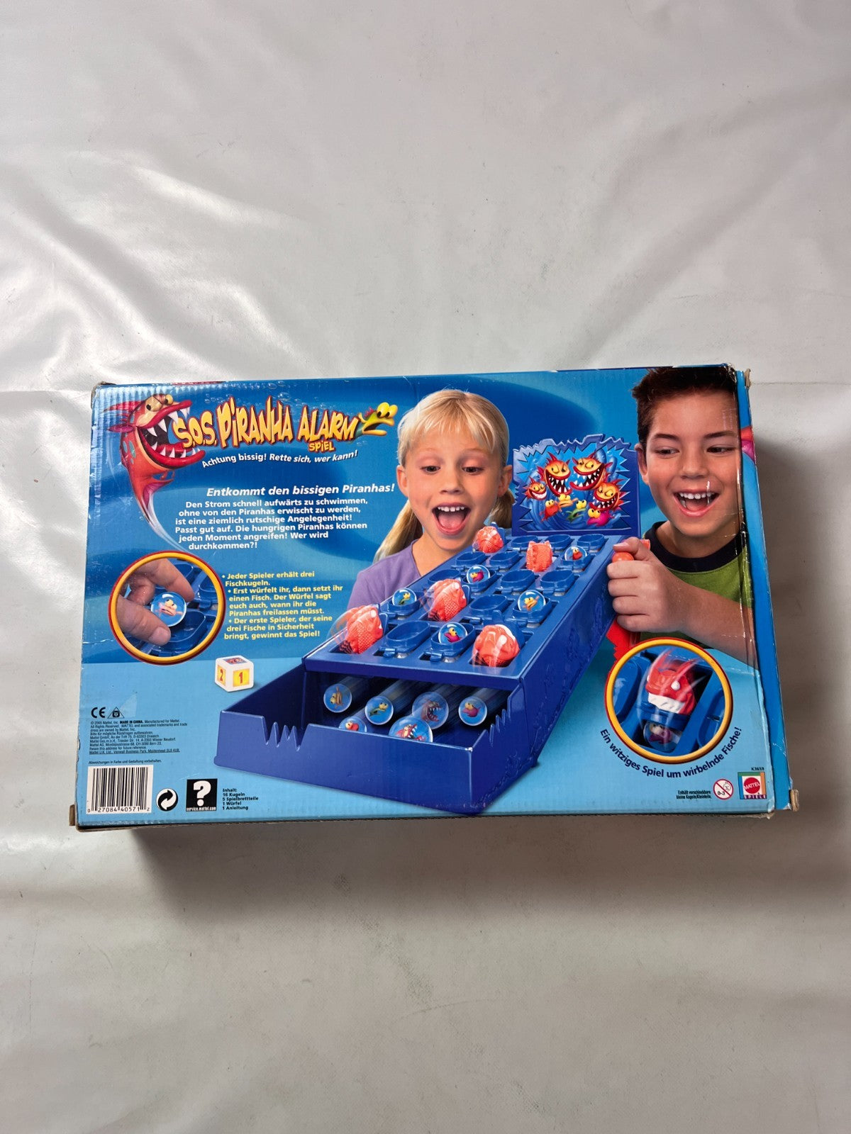 SOS Piranha Alarm - Mattel - Kinderspiel - ab 5 Jahre - Vollständig - Ansicht 10