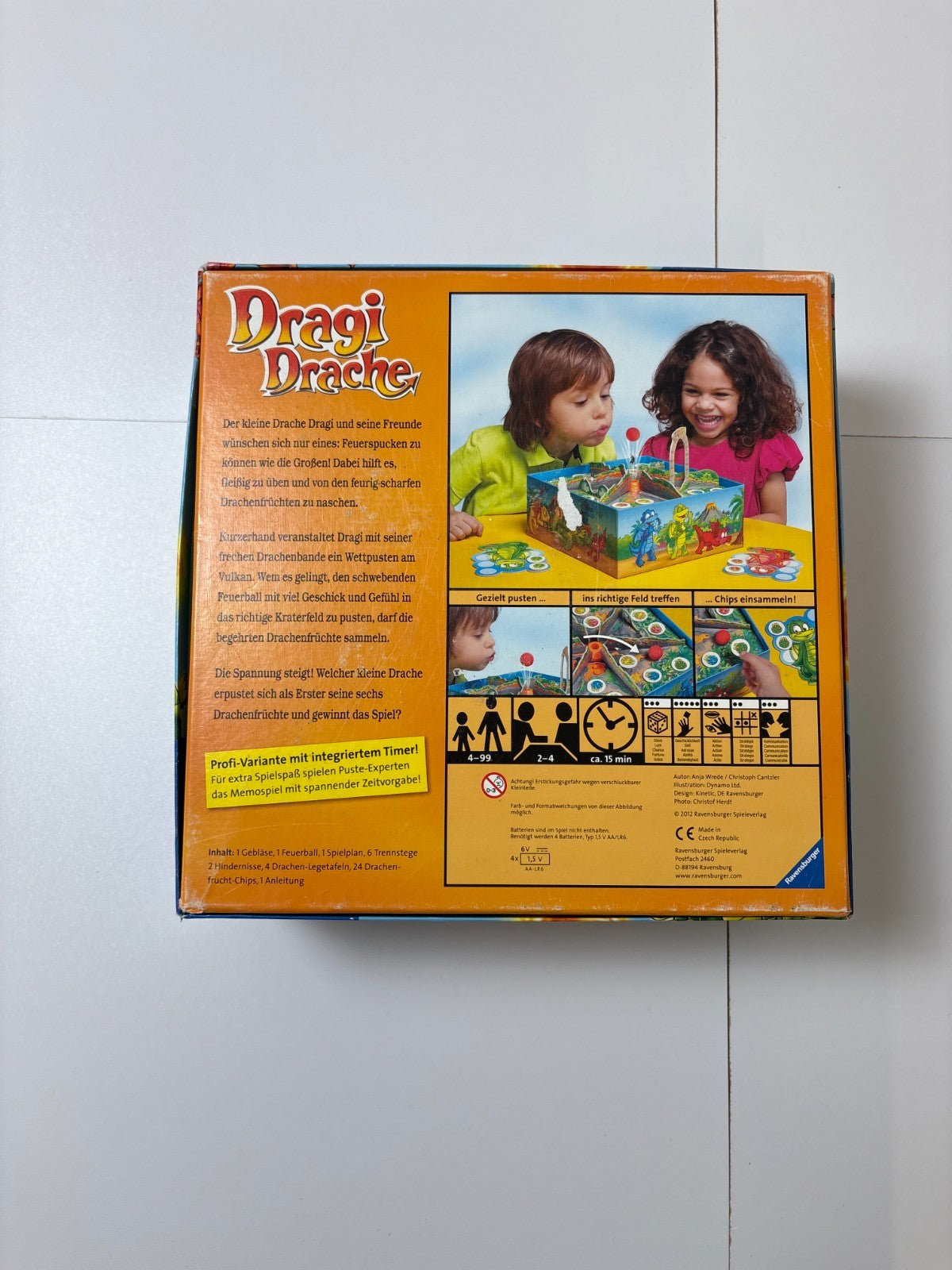 Dragi Drache Ravensburger Spiel Gesellschaftsspiel 2012 - Vollständig - Ansicht 9