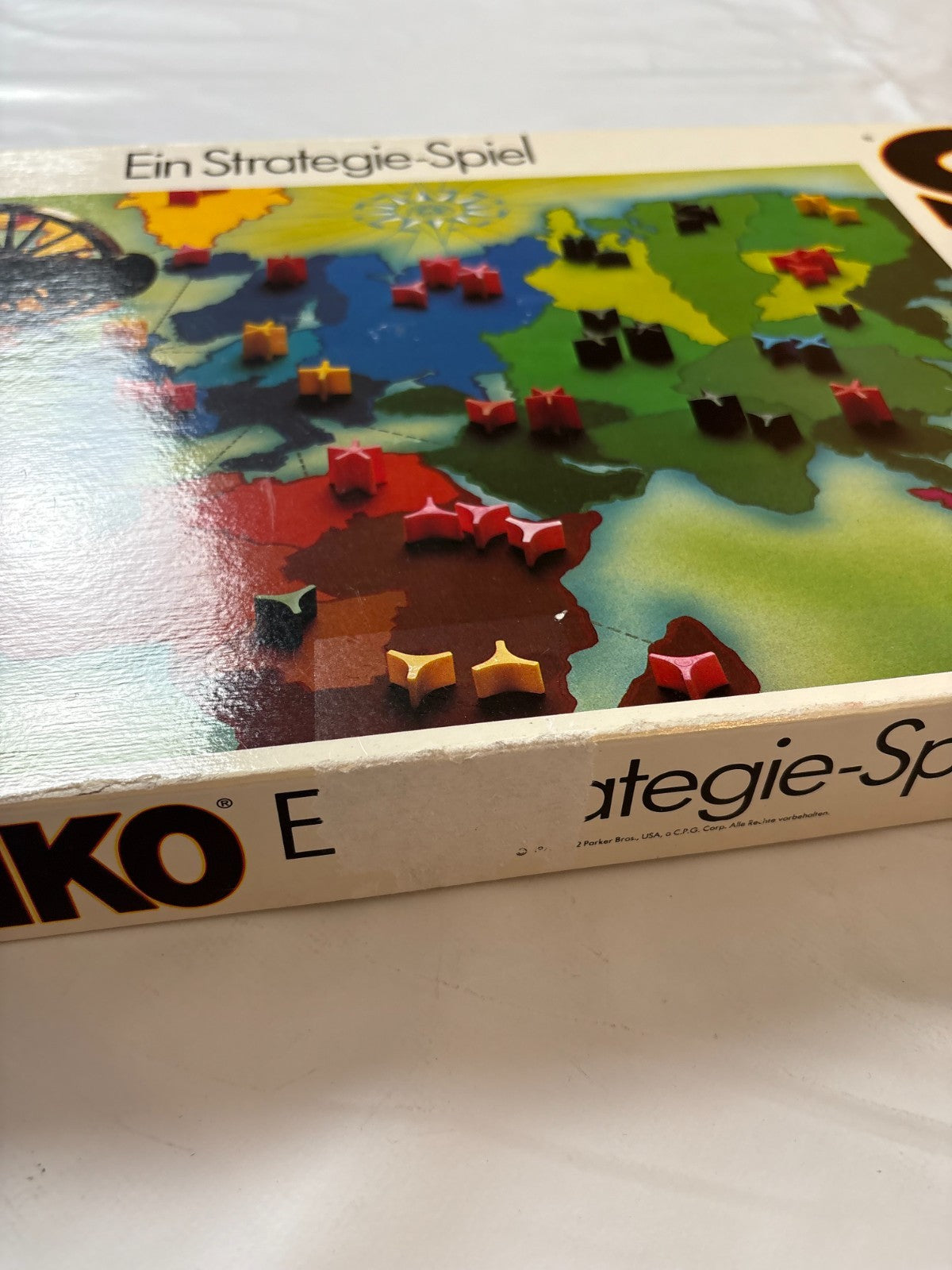 Risiko - Strategiespiel weiß Parker 1982 - Vollständig - Ansicht 5
