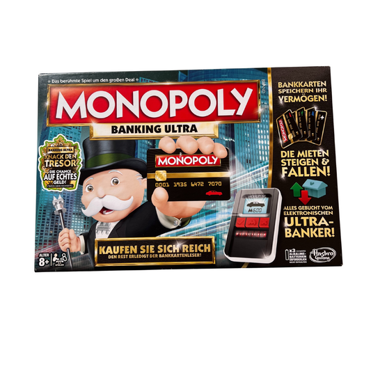 Brettspiel  Monopoly Banking Ultra  Hasbro  Vollständig - Ansicht 1
