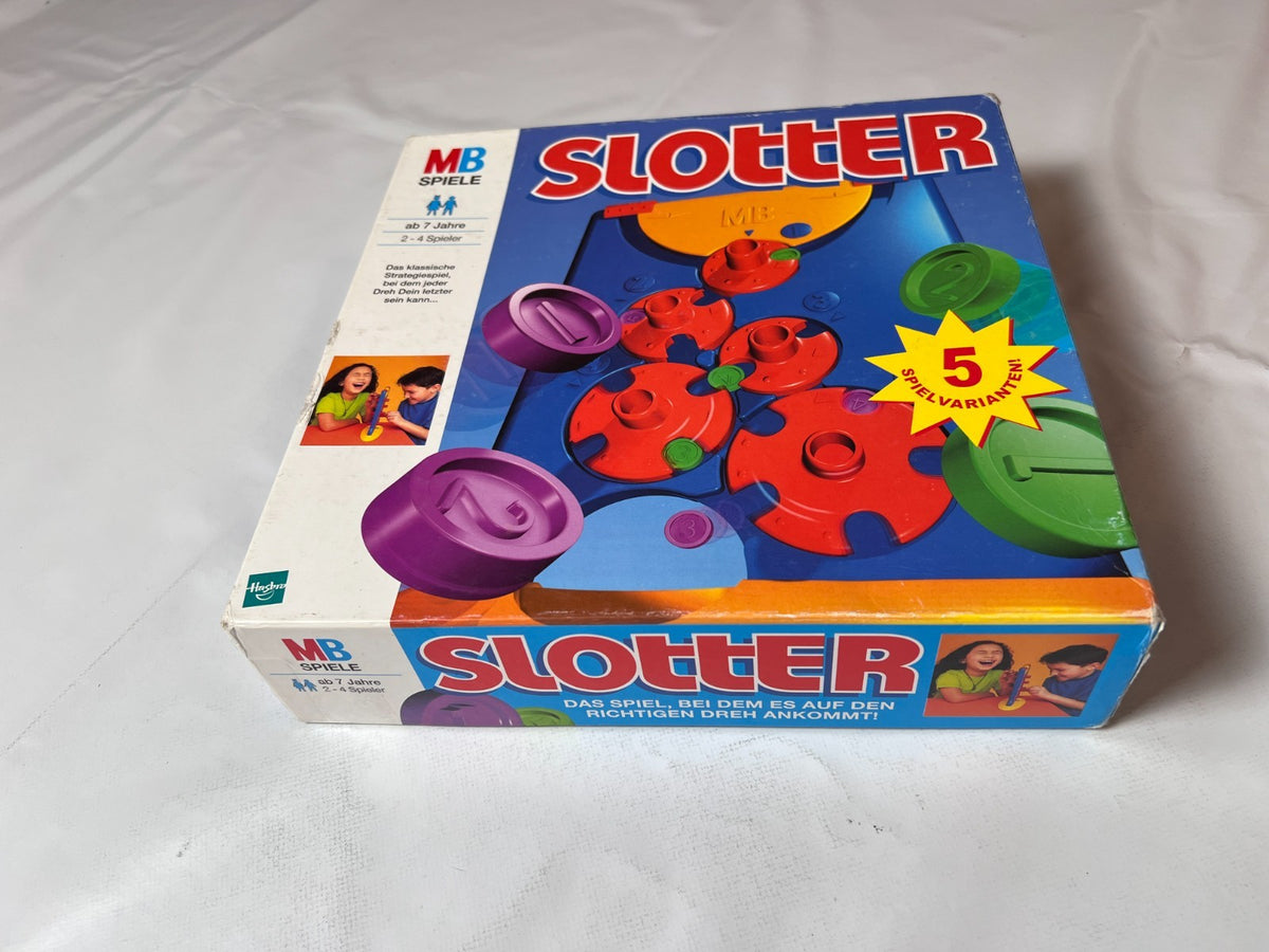 Brettspiel - SLOTTER - MB Spiele - 1999 - Original Hasbro - vollständig - Ansicht 9