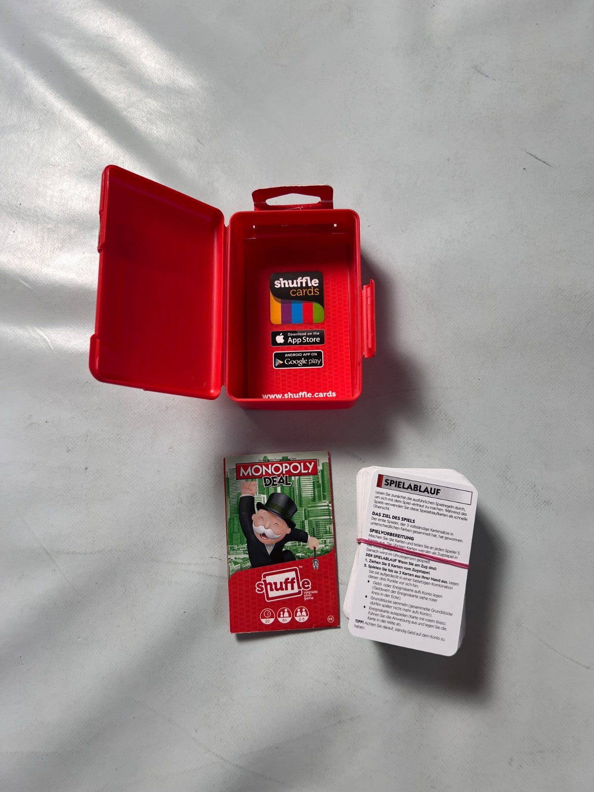 MONOPOLY DEAL SHUFFLE Hasbro 2017 Kartenspiel Spiel  Vollständig - Ansicht 2