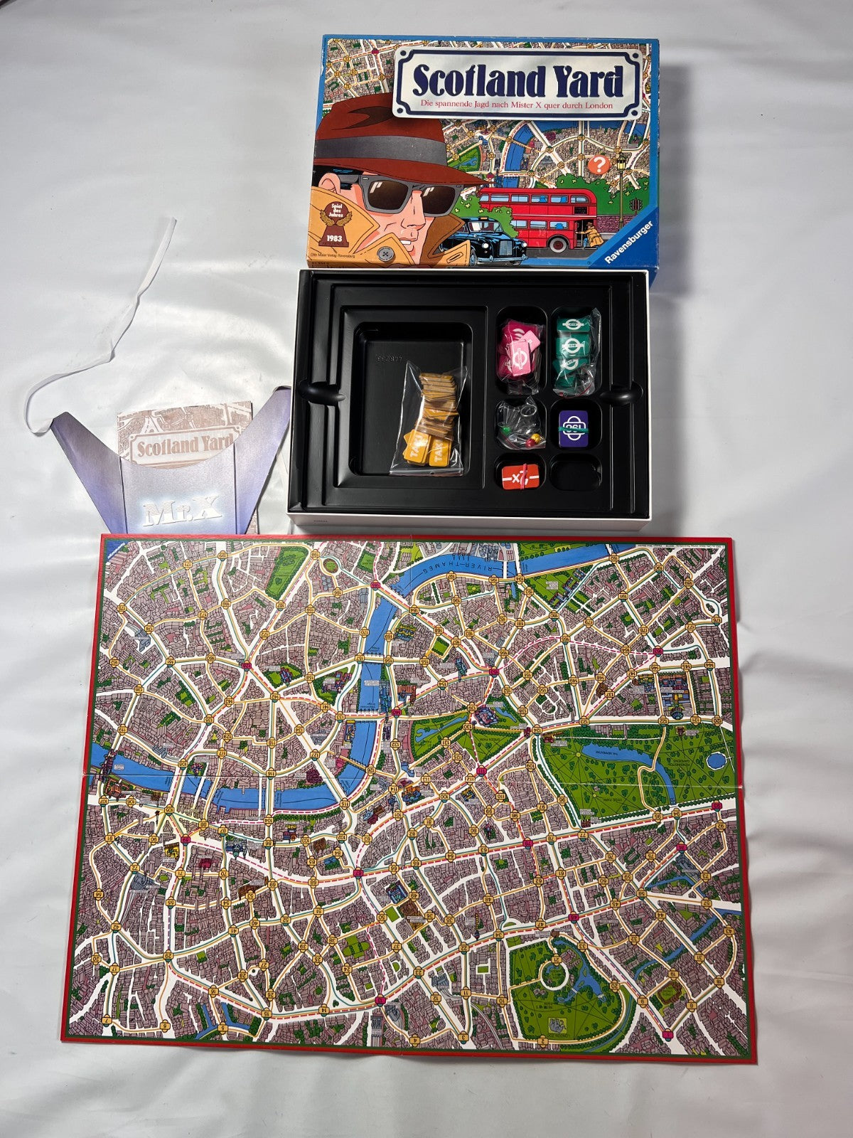 Scotland Yard  Brettspiel Ravensburger Spiel des Jahres 83 Retro  Vollständig - Ansicht 2