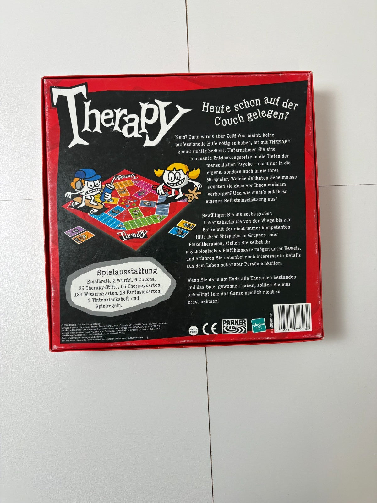 Therapy 3. Edition Parker Spiel Brettspiel – Vollständig - Ansicht 8