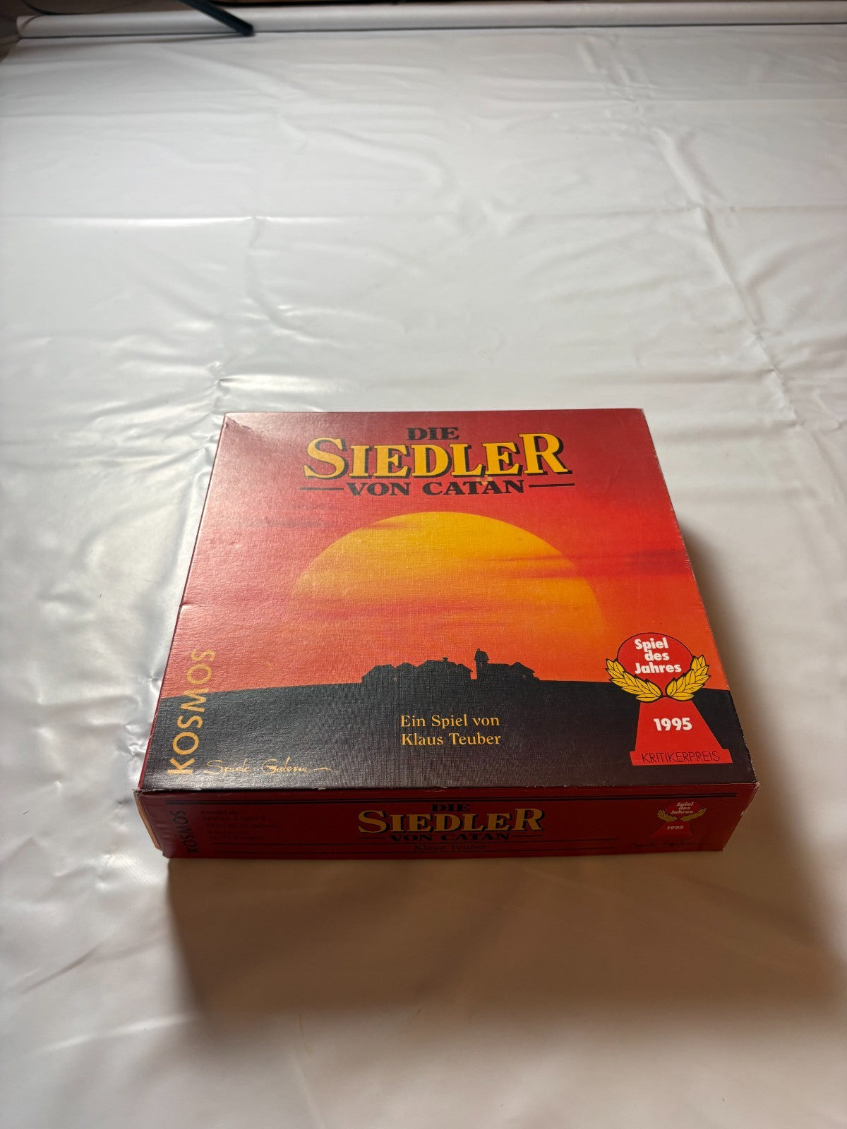 Brettspiel Die Siedler von Catan - Kosmos 1995 - Holz - vollständig - Ansicht 3