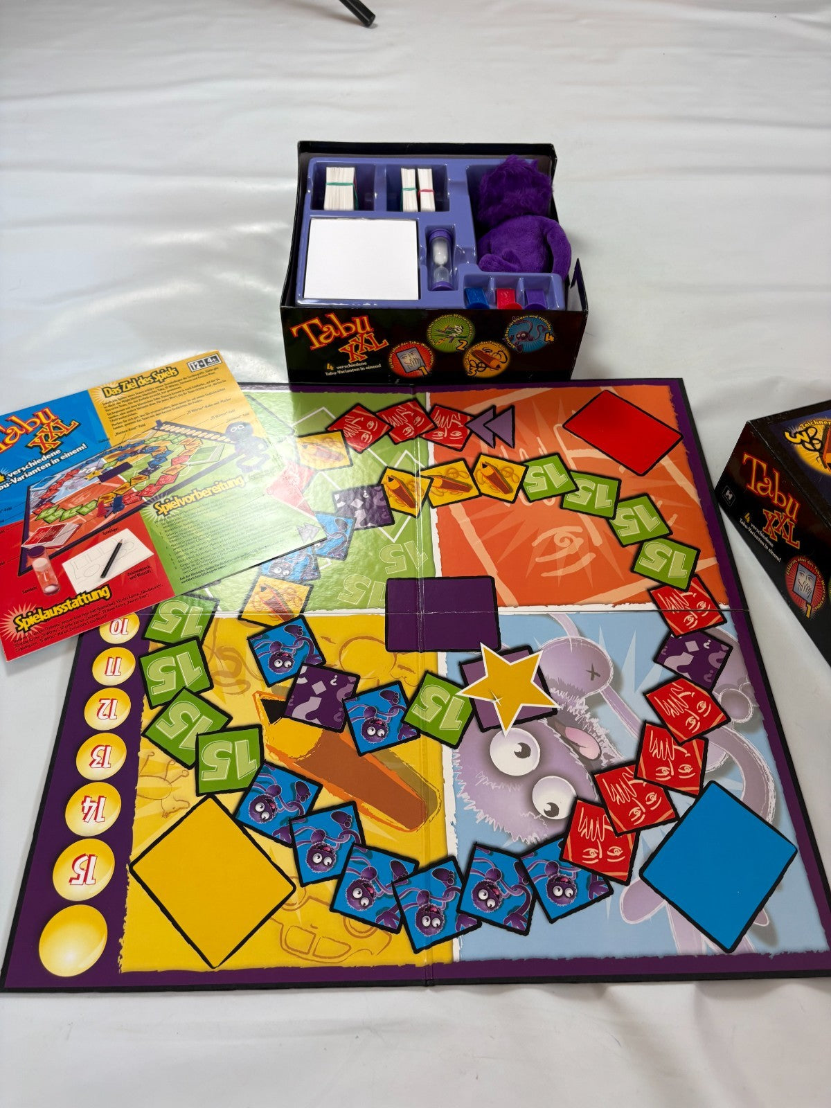 TABU XXL Parker  4 verschiedene TabuVarianten  Vollständig - Ansicht 9