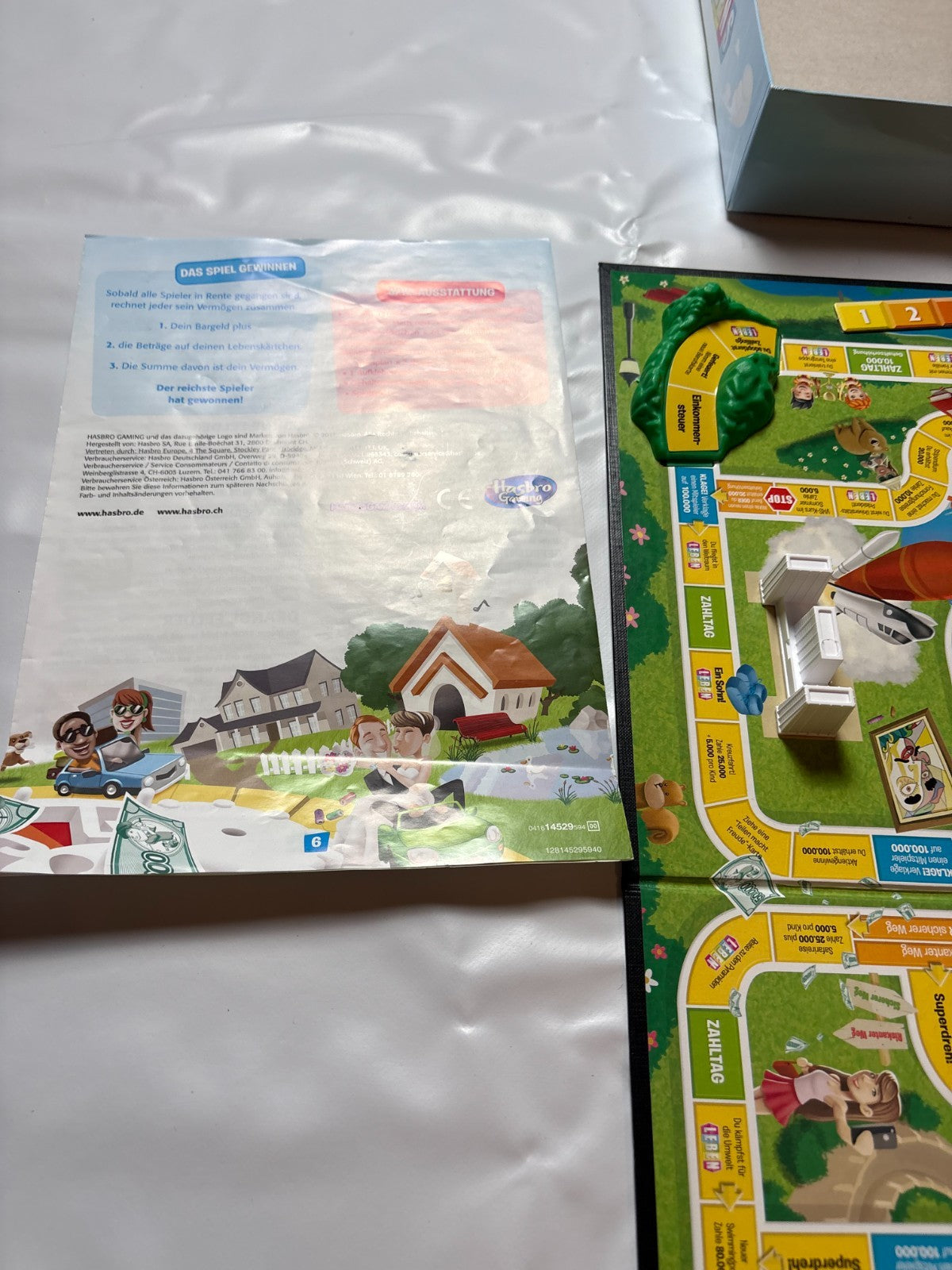 Das Spiel des Lebens Original Hasbro 2015 Brettspiel - Vollständig - Ansicht 12