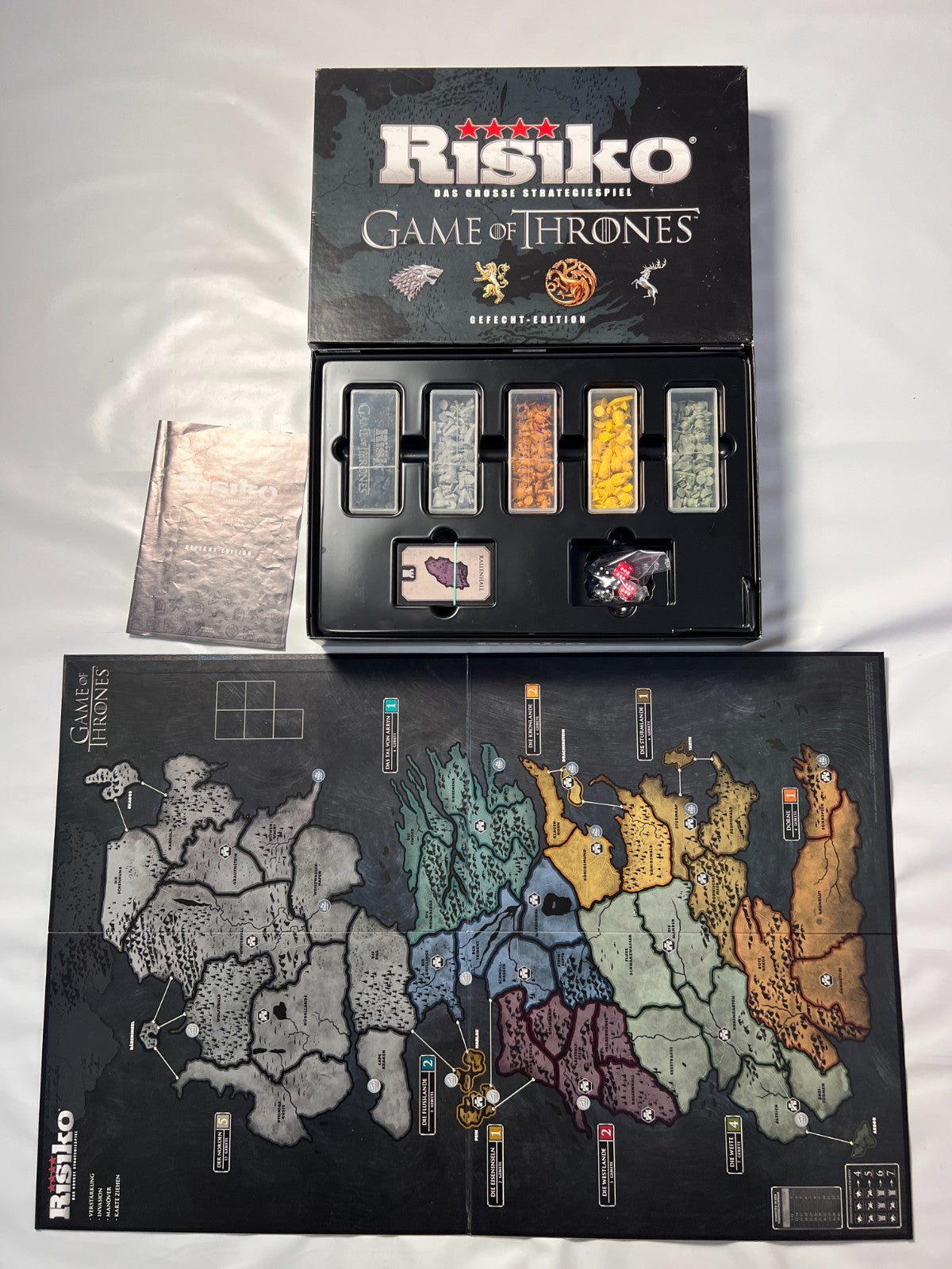 Risiko GoT Game of Thrones Strategie Spiel Gefecht Edition  Hasbro Vollständig - Ansicht 2
