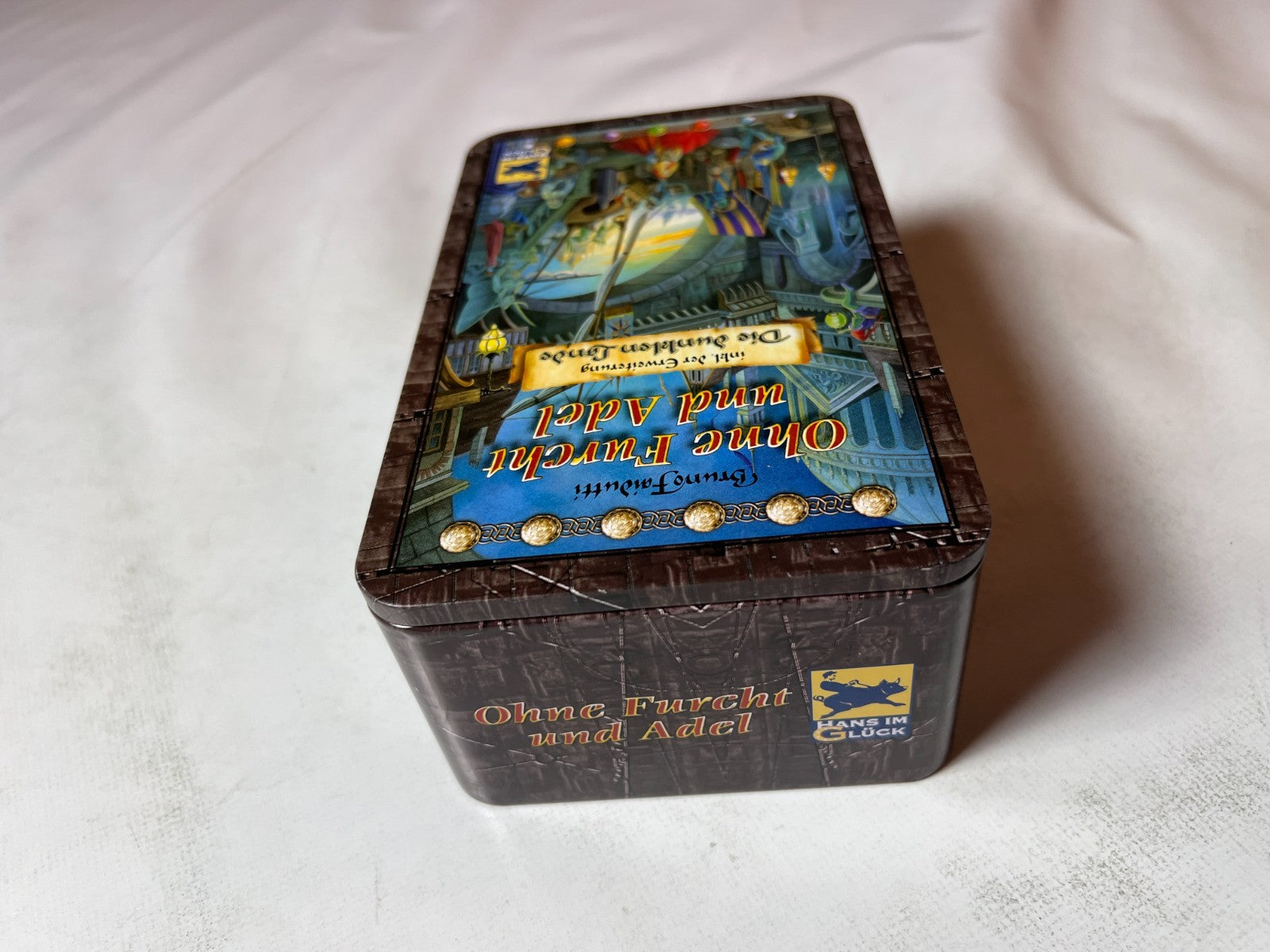 Ohne Furcht und Adel + Erweiterung Die dunklen Lande Metallbox  Vollständig - Ansicht 6