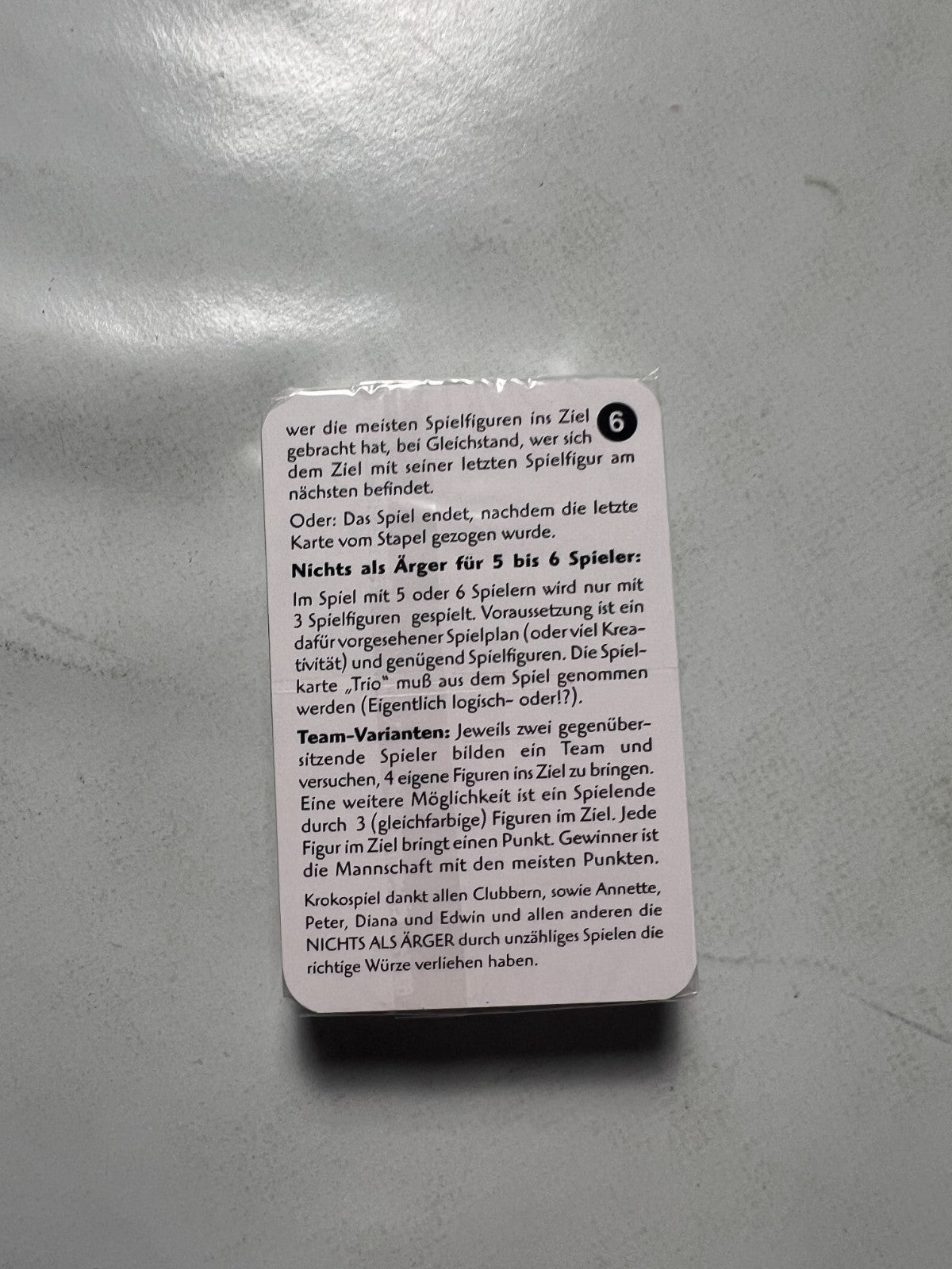 Detailfoto 4 – SKU A12932 – Kartenspiel gebraucht bei Brettspielimperium