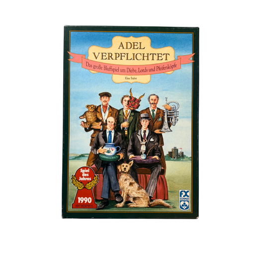 Adel verpflichtet Brettspiel FX Schmid 1990 Gesellschaftsspiel   Unbespielt - Ansicht 1