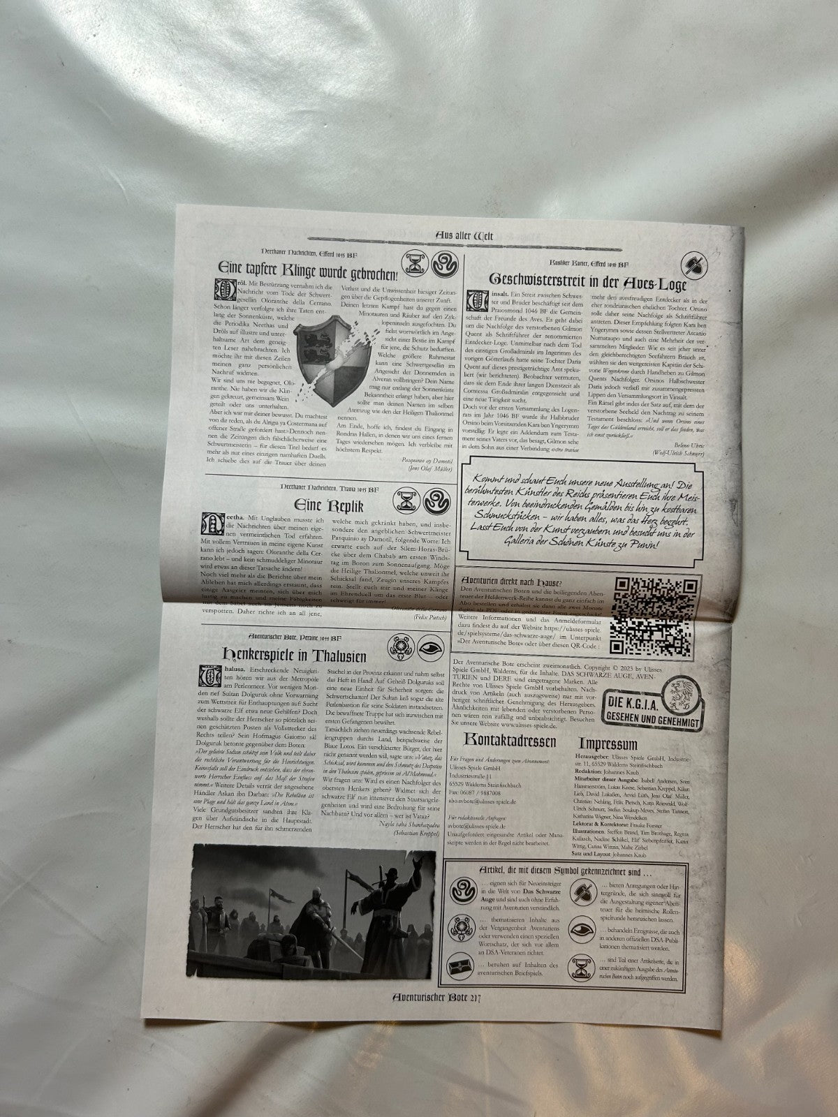 Detailfoto 6 – SKU A11832 – Rollenspiel-Buch gebraucht bei Brettspielimperium
