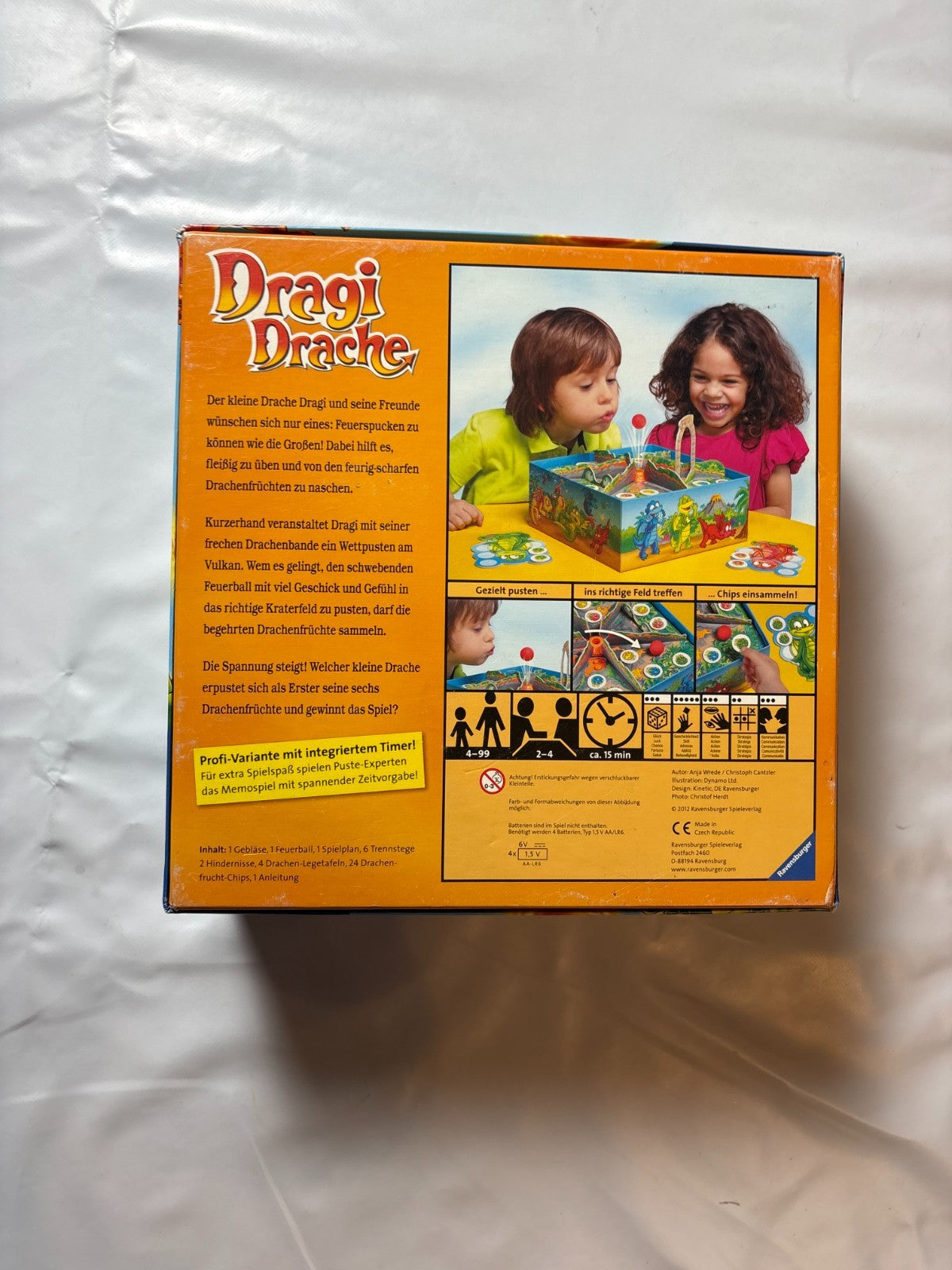 Dragi Drache Ravensburger Spiel Gesellschaftsspiel 2012 - Vollständig - Ansicht 8