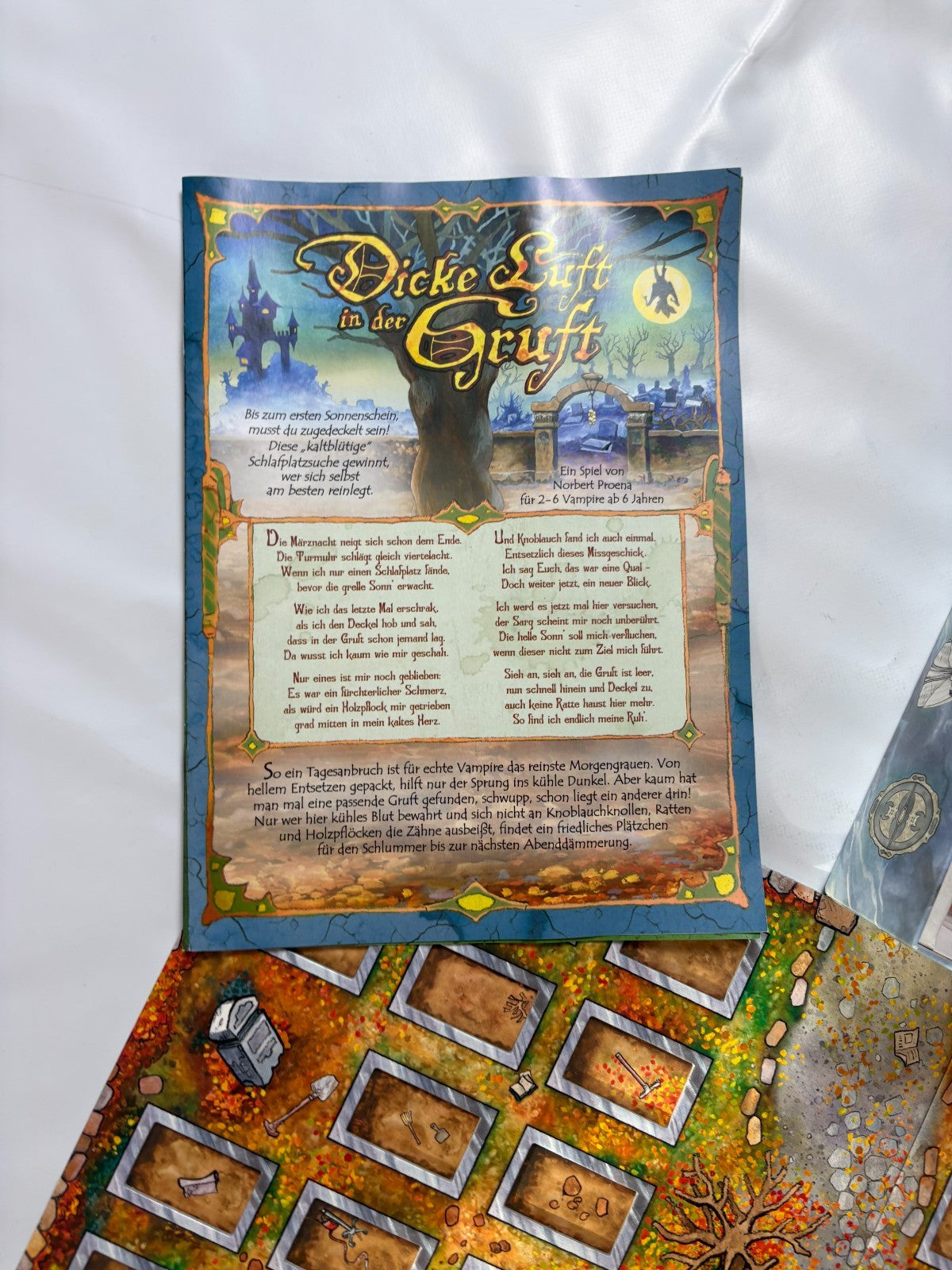 Brettspiel - Dicke Luft in der Gruft - Zoch  2004 - Vollständig - Ansicht 7
