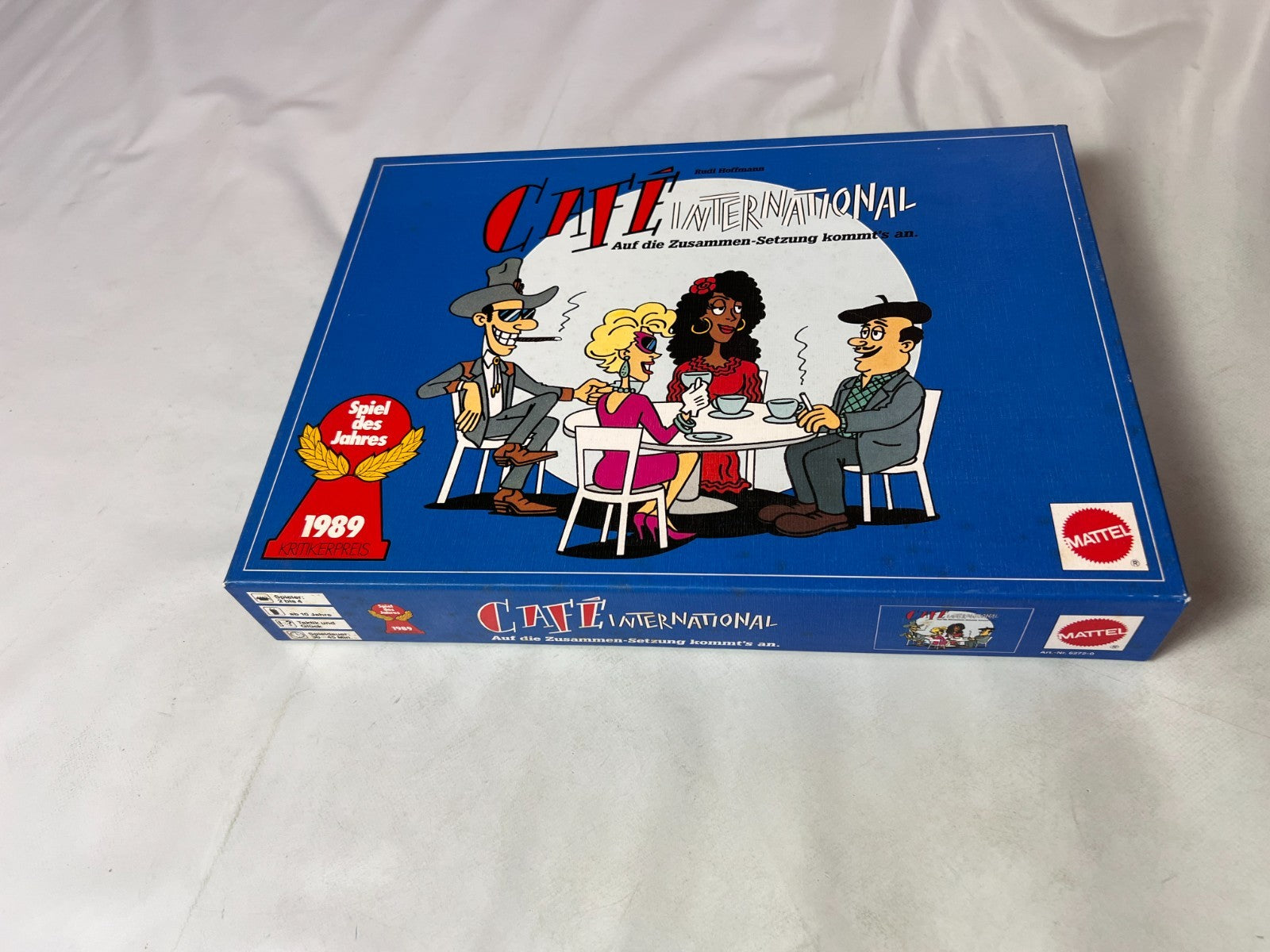 Café International - Brettspiel von Mattel - Vollständig - Ansicht 9