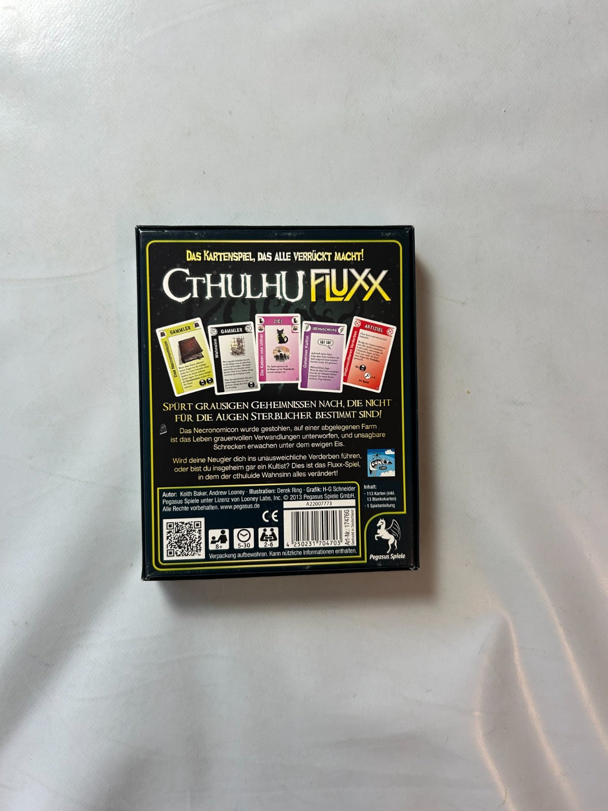 Cthulhu Fluxx Deutsch Pegasus spiele Kartenspiel  Vollständig - Ansicht 7