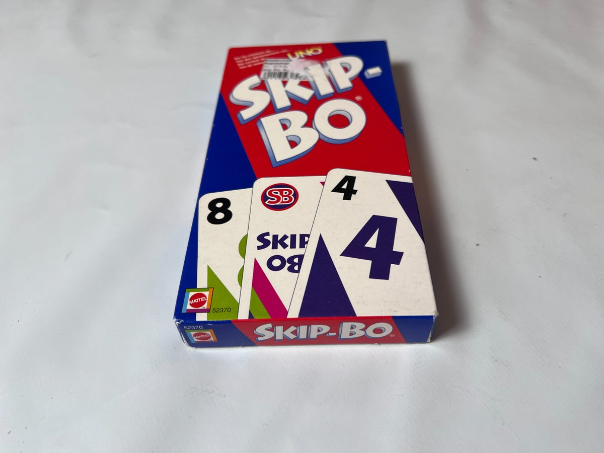 Skip Bo Kartenspiel Mattel blau rote Ausgabe 2003  - vollständig - Ansicht 9