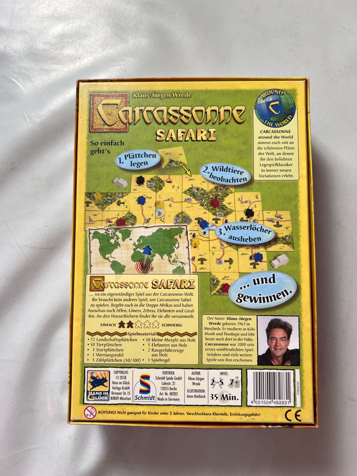 Carcassonne Safari - Klaus Jürgen Werde - Hans im Glück - vollständig - Ansicht 9