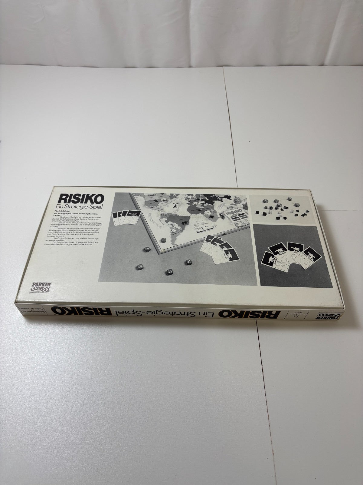 Risiko - Strategiespiel weiß Parker 1982 - Vollständig - Ansicht 14
