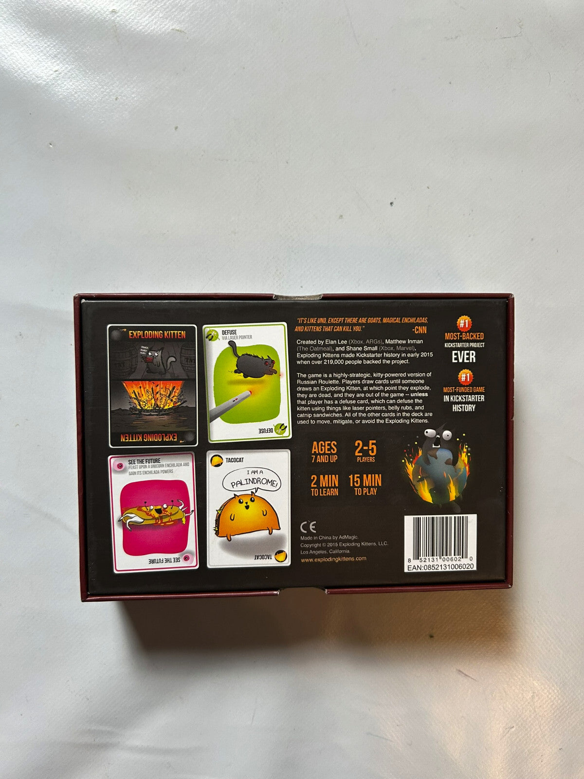 Detailfoto 8 – SKU A8432 – Kartenspiel gebraucht bei Brettspielimperium