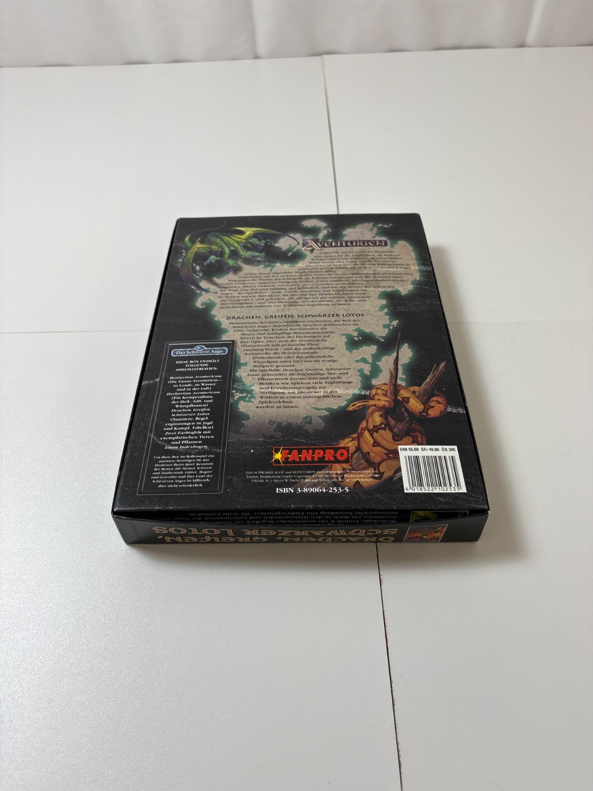 DSA Das Schwarze Auge Drachen Greifen Schwarzer Lotos Box Fanpro - Vollständig - Ansicht 9