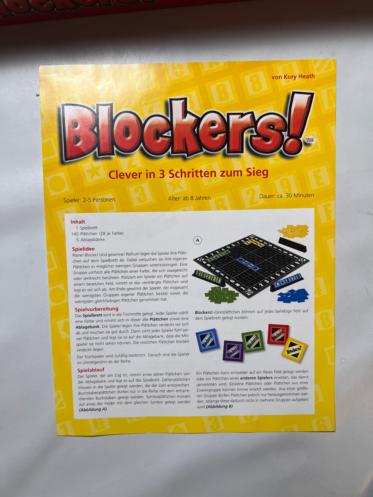 Detailfoto 4 – SKU A7544 – Gesellschaftsspiel gebraucht bei Brettspielimperium
