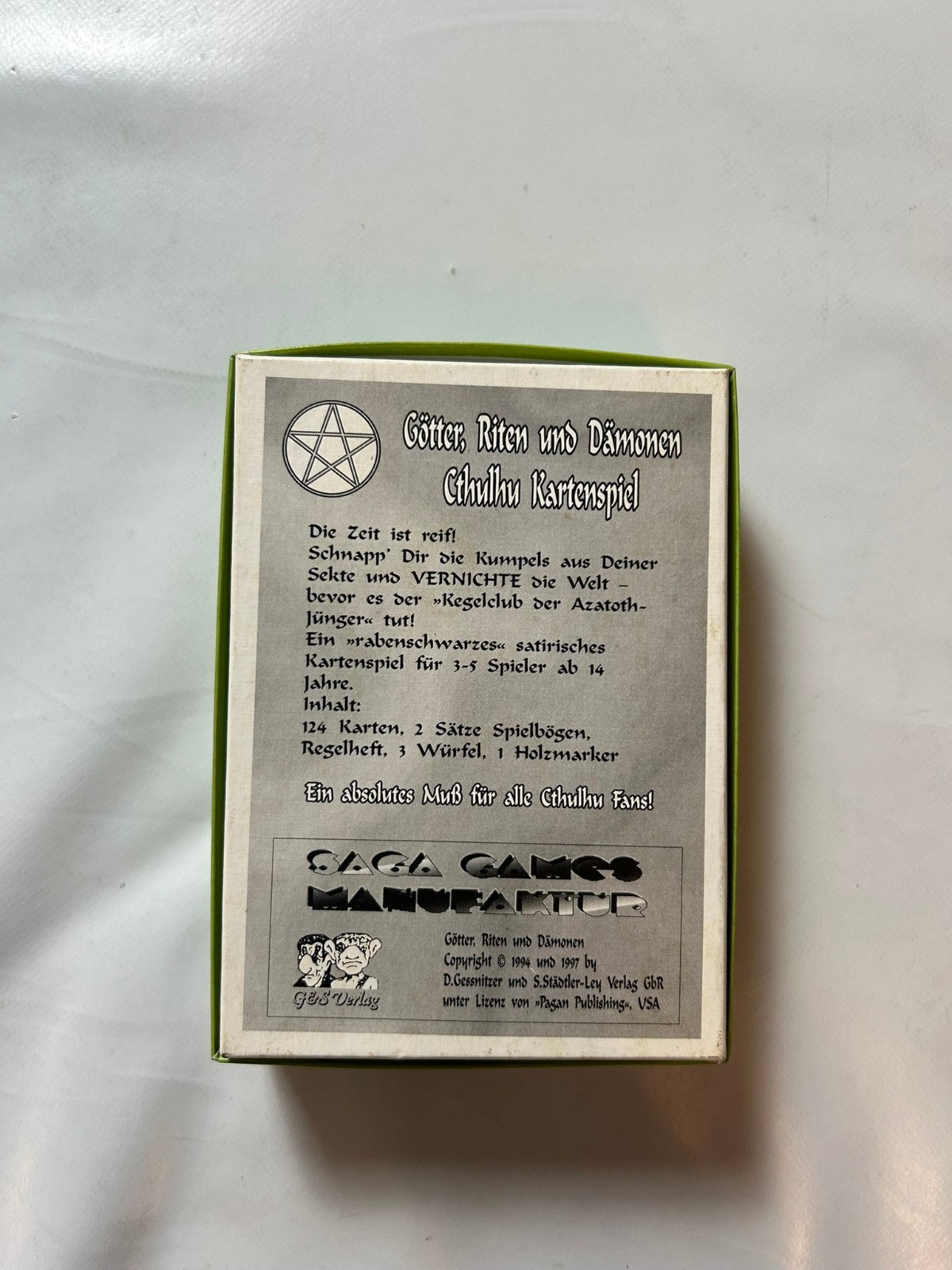 Detailfoto 10 – SKU A10140 – Kartenspiel gebraucht bei Brettspielimperium