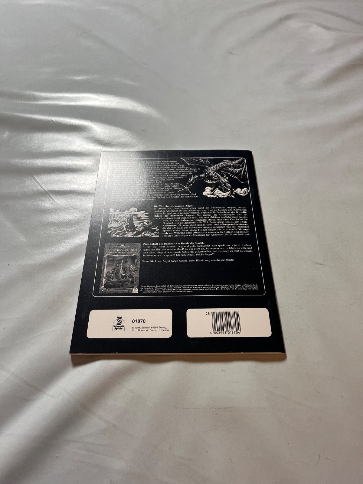 Detailfoto 8 – SKU A10985 – Rollenspiel-Buch gebraucht bei Brettspielimperium