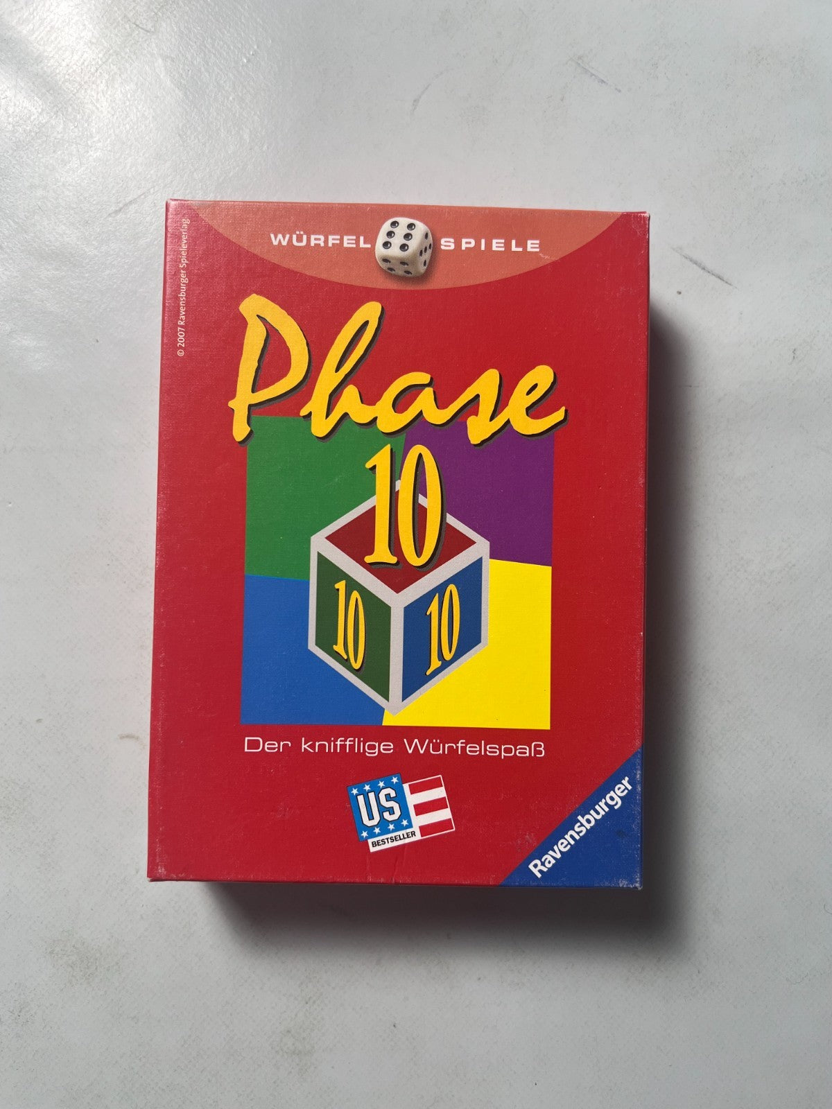 Phase 10 Würfelspiel Spiel Ravensburger Alte Version 2007  Vollständig - Ansicht 4