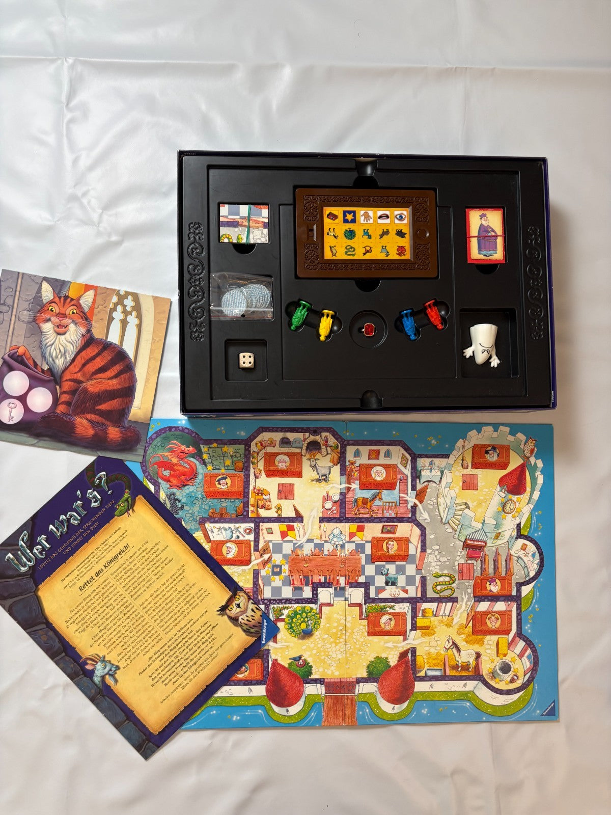 Wer war's? Ravensburger 2007 Brettspiel Gesellschaftsspiel Getestet- Vollständig - Ansicht 6