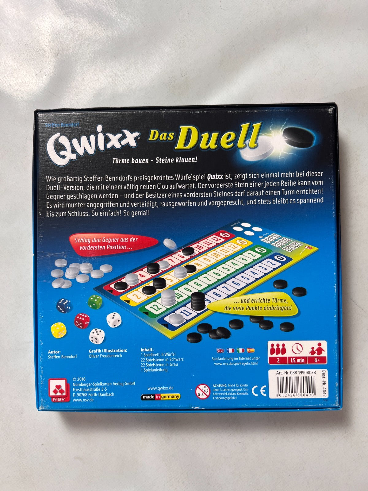 Detailfoto 9 – SKU A14018 – Kartenspiel gebraucht bei Brettspielimperium