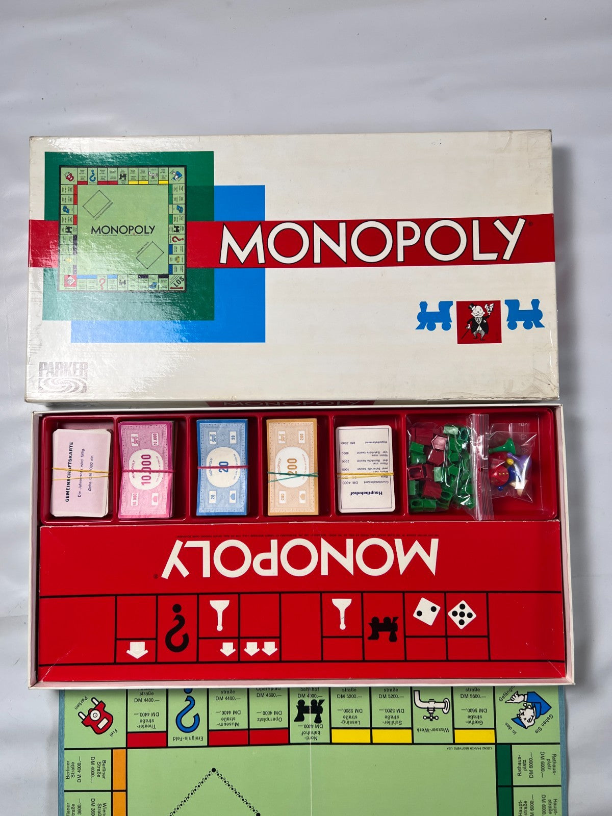 Monopoly DM Parker Spiel Brettspiel Retro 601 1009  Vollständig - Ansicht 3