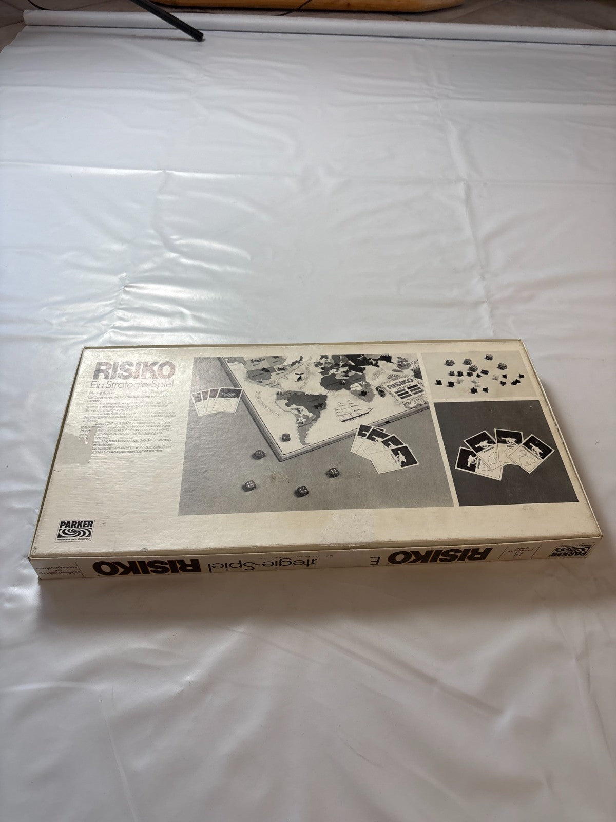 Risiko - Strategiespiel weiß Parker 1982 - Vollständig - Ansicht 12