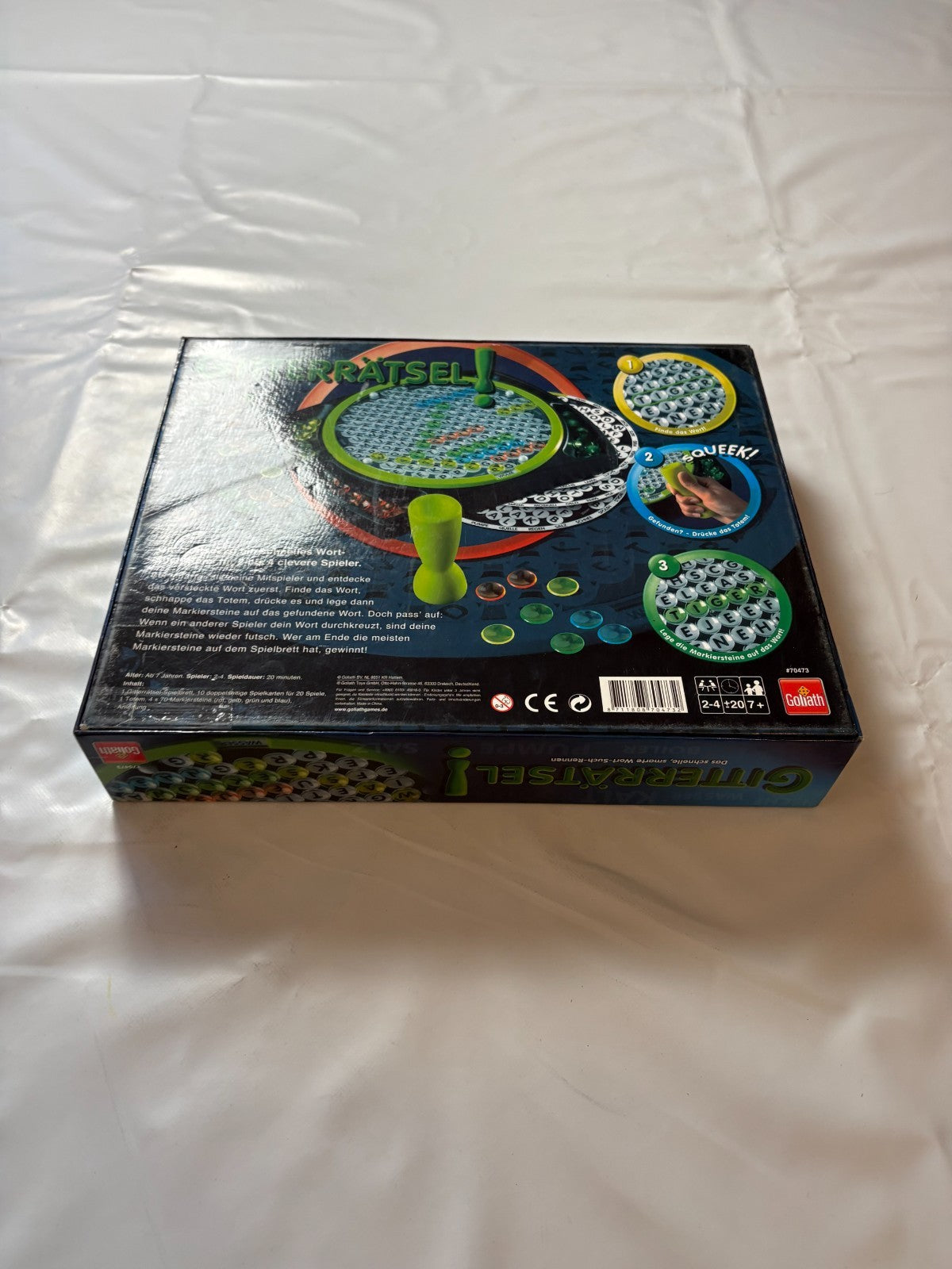 Gitterrätsel Goliath 70473 Brettspiel Gesellschaftsspiel - Vollständig - Ansicht 11
