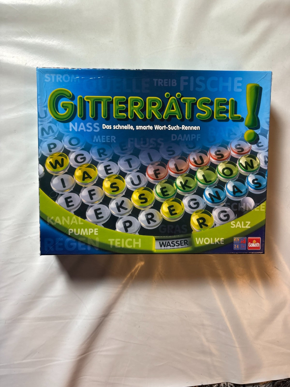 Gitterrätsel Goliath 70473 Brettspiel Gesellschaftsspiel  Vollständig - Ansicht 2