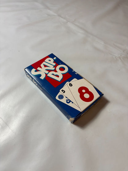 Skip Bo Kartenspiel Mattel blau rote Ausgabe 1992  - vollständig - Ansicht 5