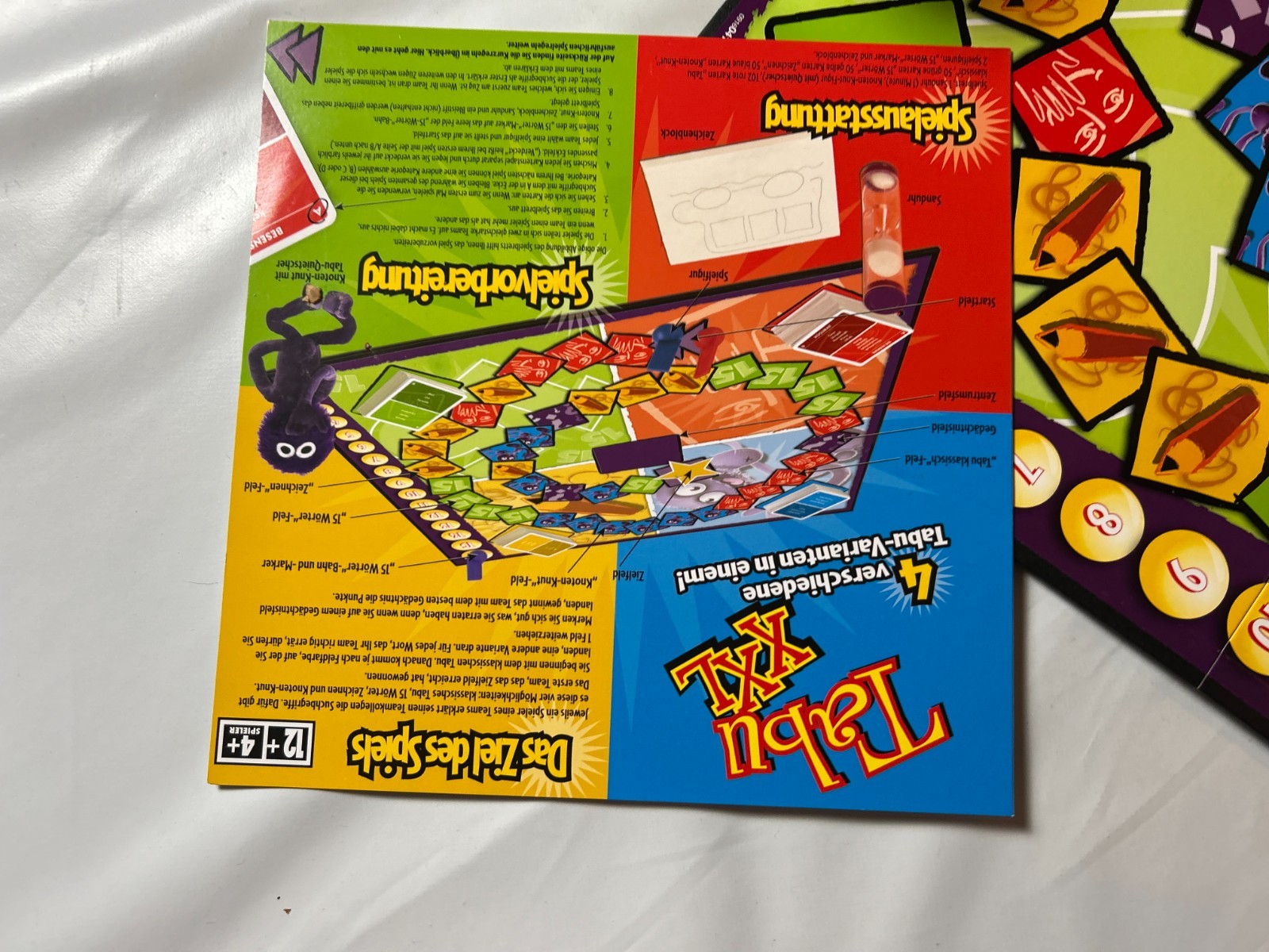 TABU XXL Parker  4 verschiedene TabuVarianten  Vollständig - Ansicht 7