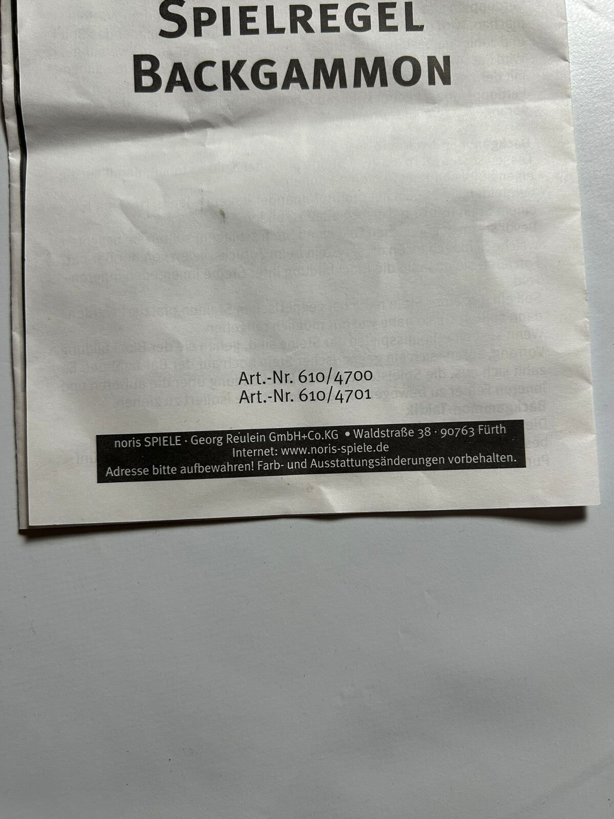 Detailfoto 8 – SKU A7221 – Gesellschaftsspiel gebraucht bei Brettspielimperium