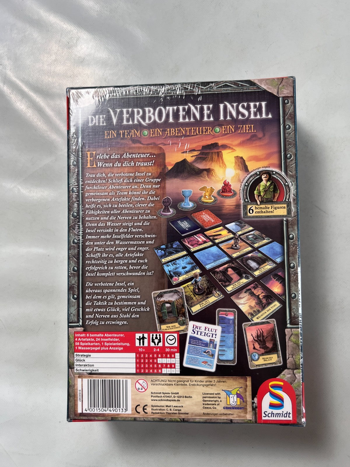 Die verbotene Insel Spiel Gesellschaftsspiel Schmidt Spiele  NEU in FOLIE - Ansicht 7