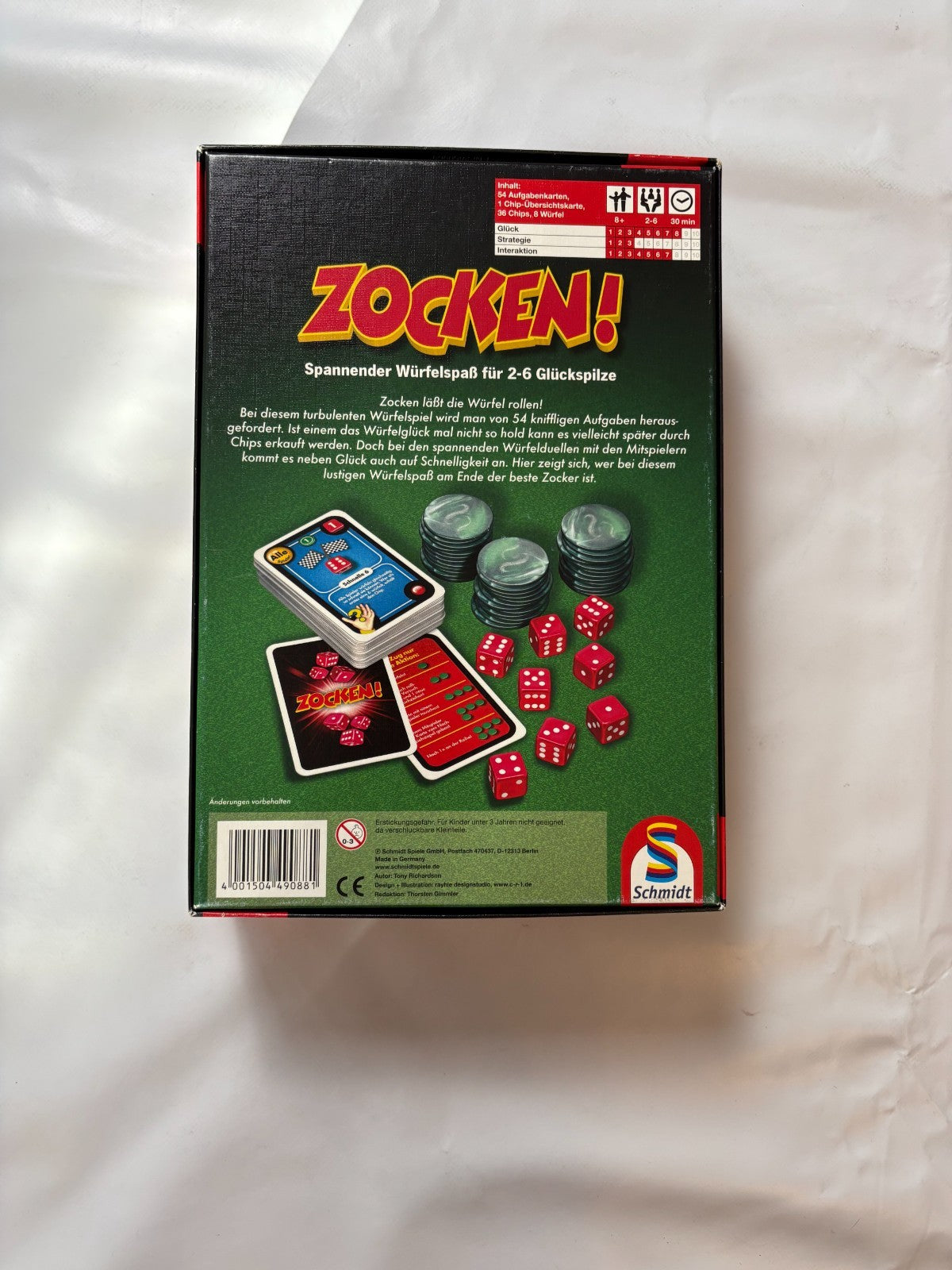 Zocken! - Schmidt Spiele  2007 - vollständig - Ansicht 8