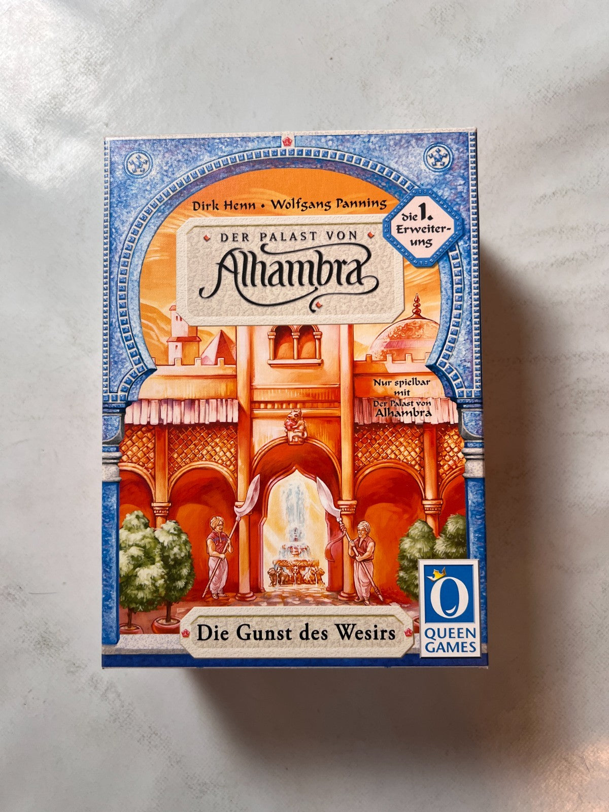 DER PALAST VON ALHAMBRA  DIE GUNST DES WESIRS  1. ERWEITERUNG  Vollständig - Ansicht 4