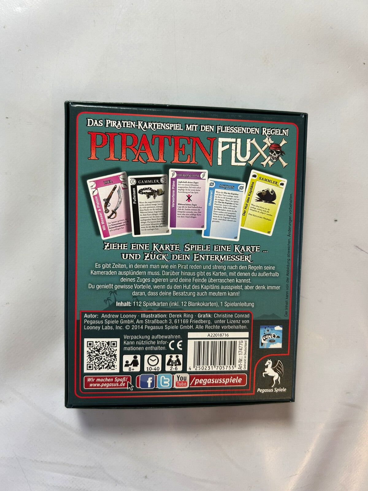 Detailfoto 8 – SKU A8965 – Kartenspiel gebraucht bei Brettspielimperium