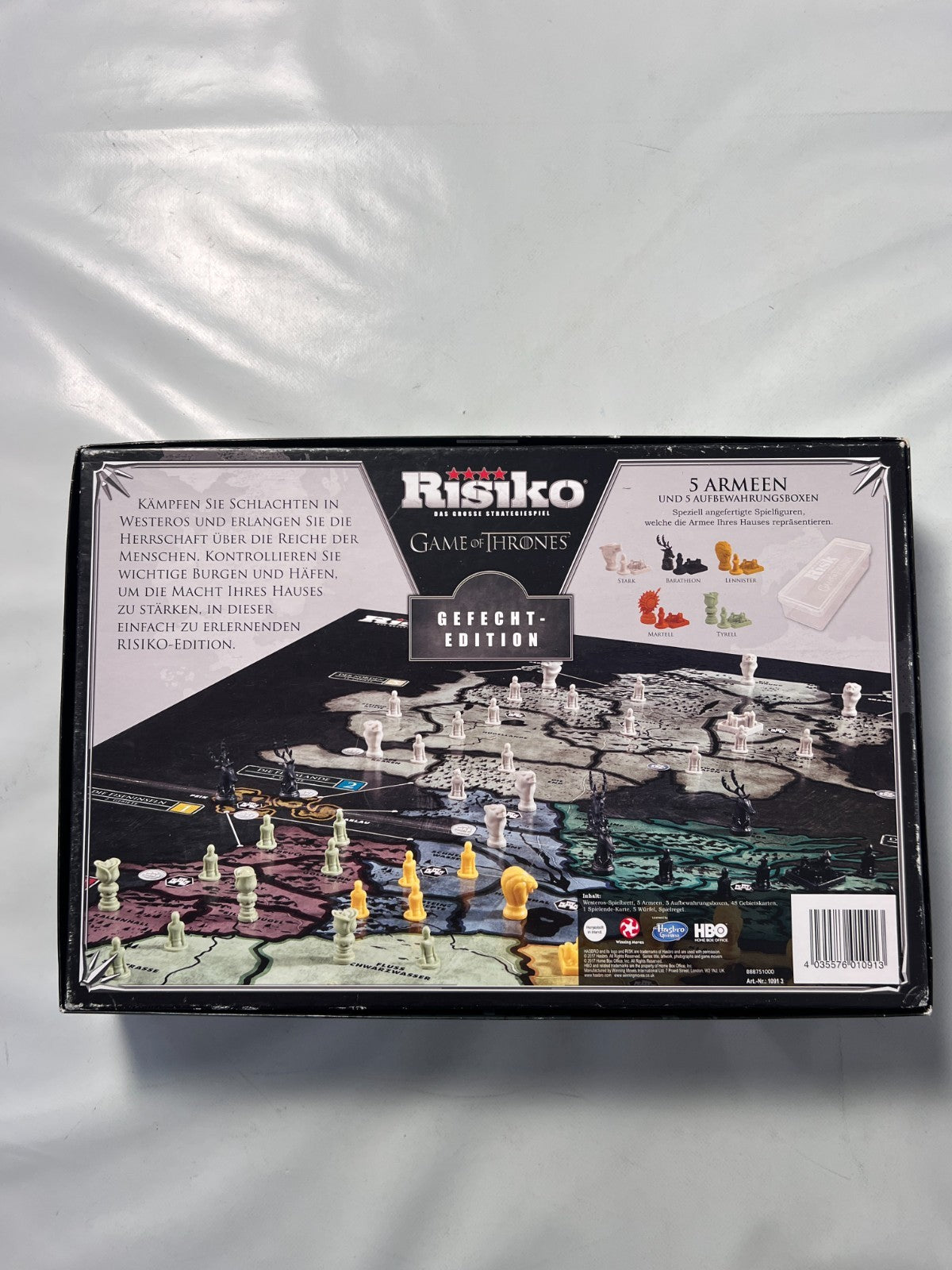 Risiko GoT Game of Thrones Strategie Spiel Gefecht Edition  Hasbro Vollständig - Ansicht 8