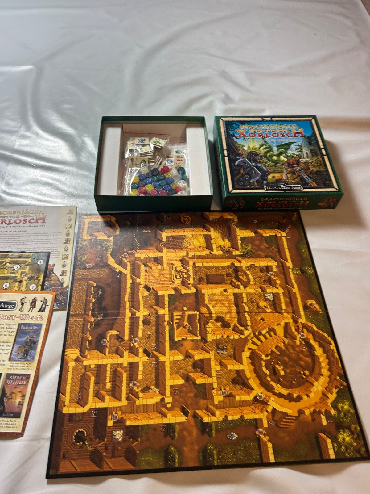 Drachenjäger von Xorlosch  Dragon Hunters Dice board Deutsch  Vollständig - Ansicht 9